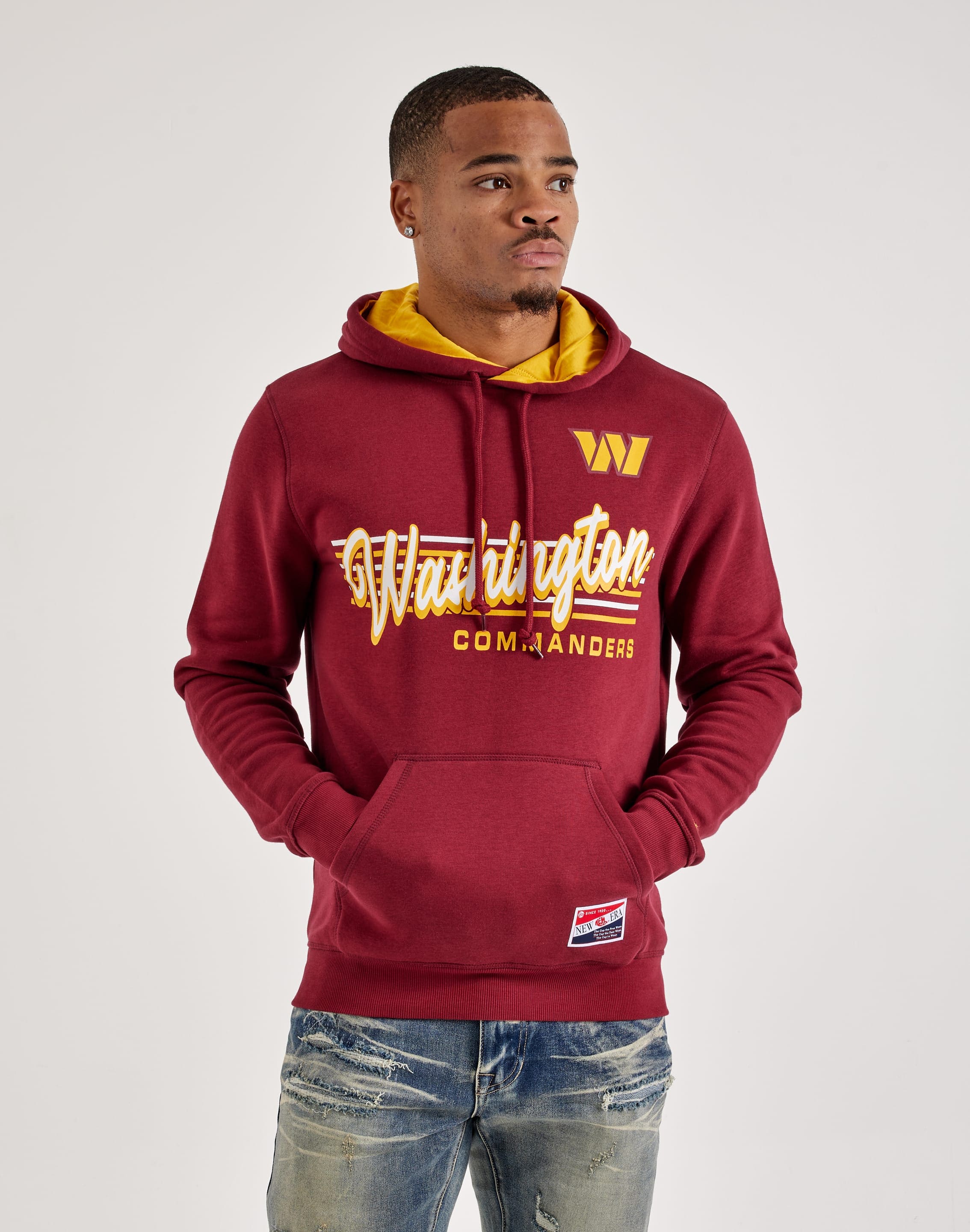 New Era NFL Washington Commanders Fleece Hoodie – DTLR