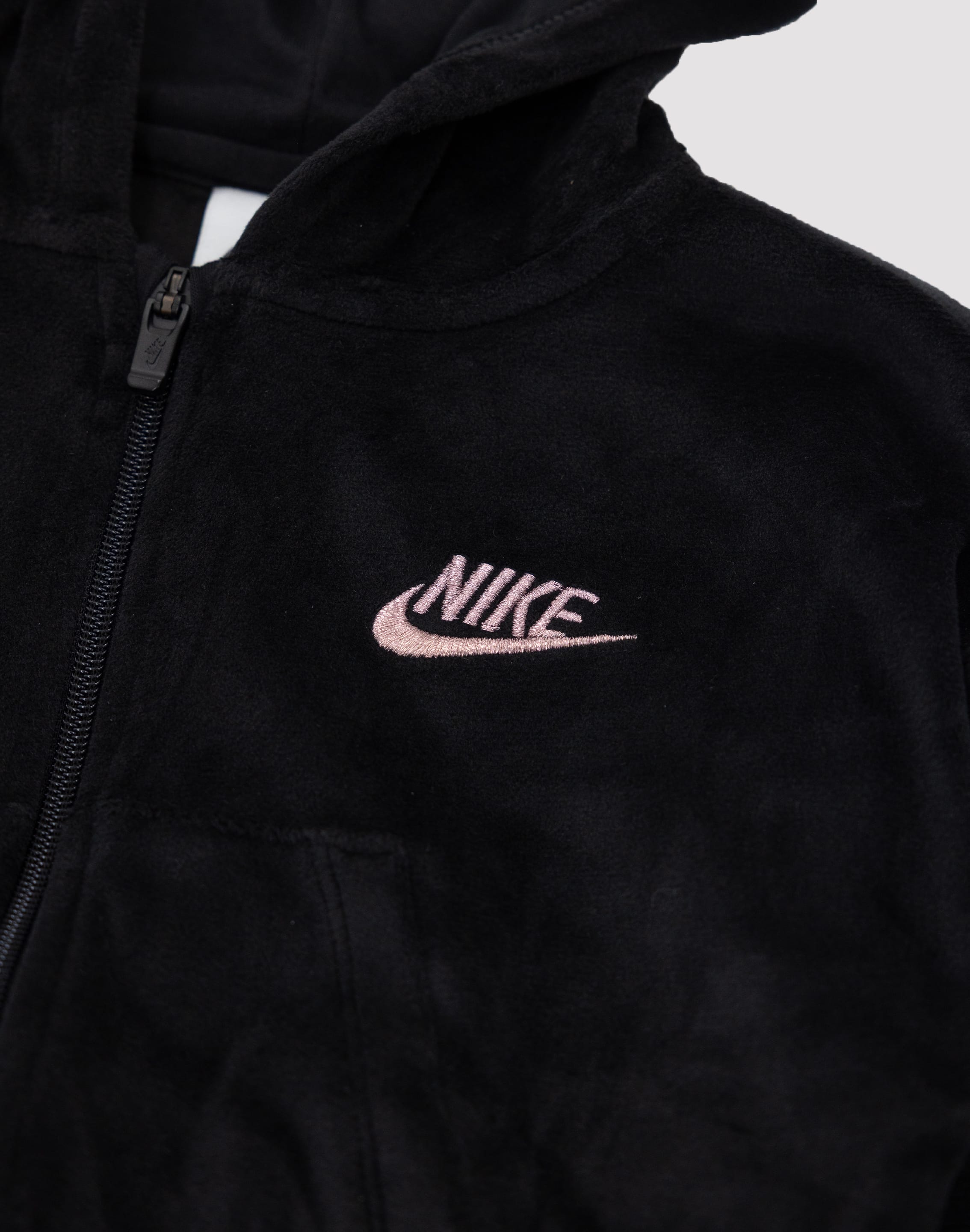 nike velour hoodie dress