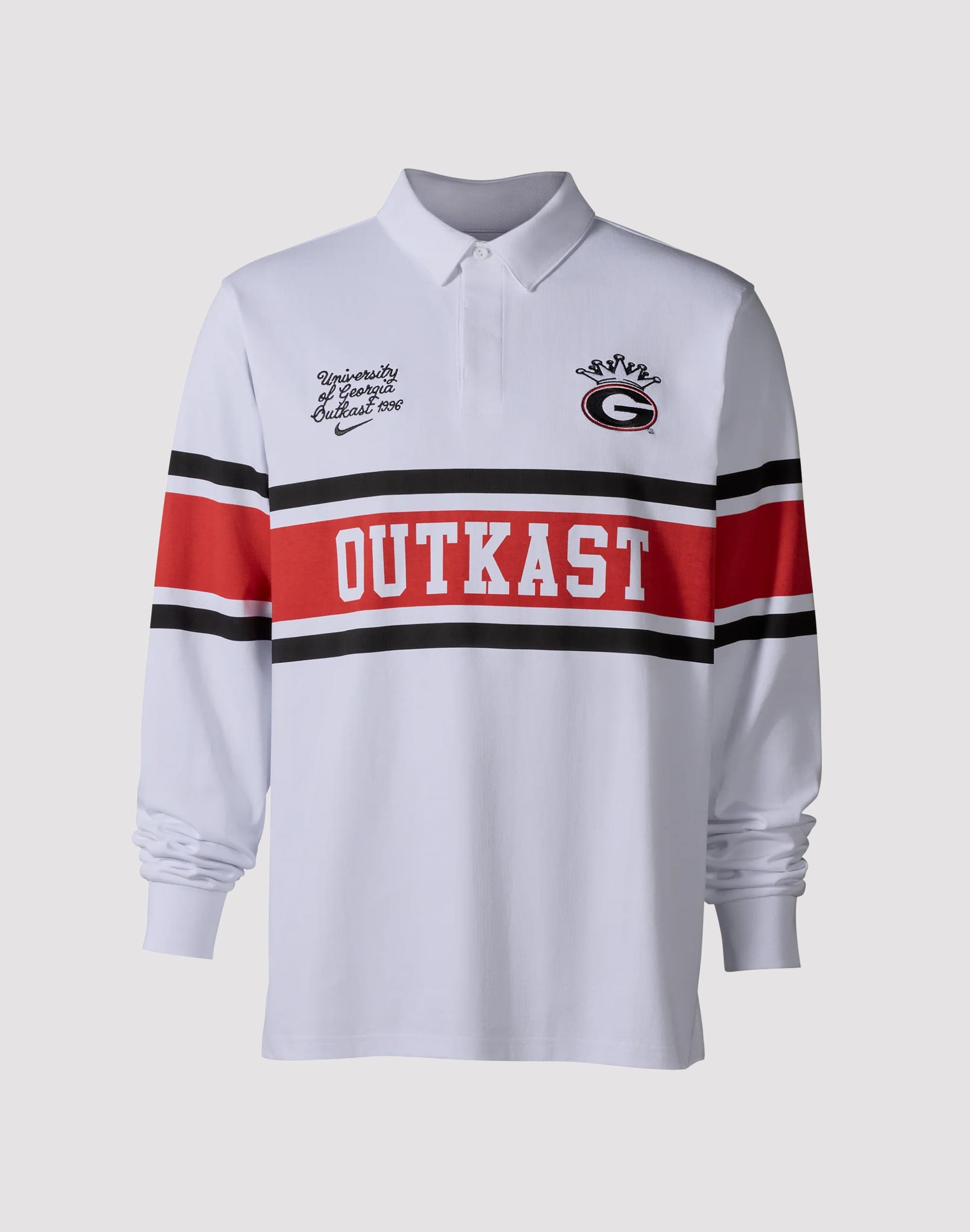 Nike UGA Outkast Rugby Shirt, image 1 of 2