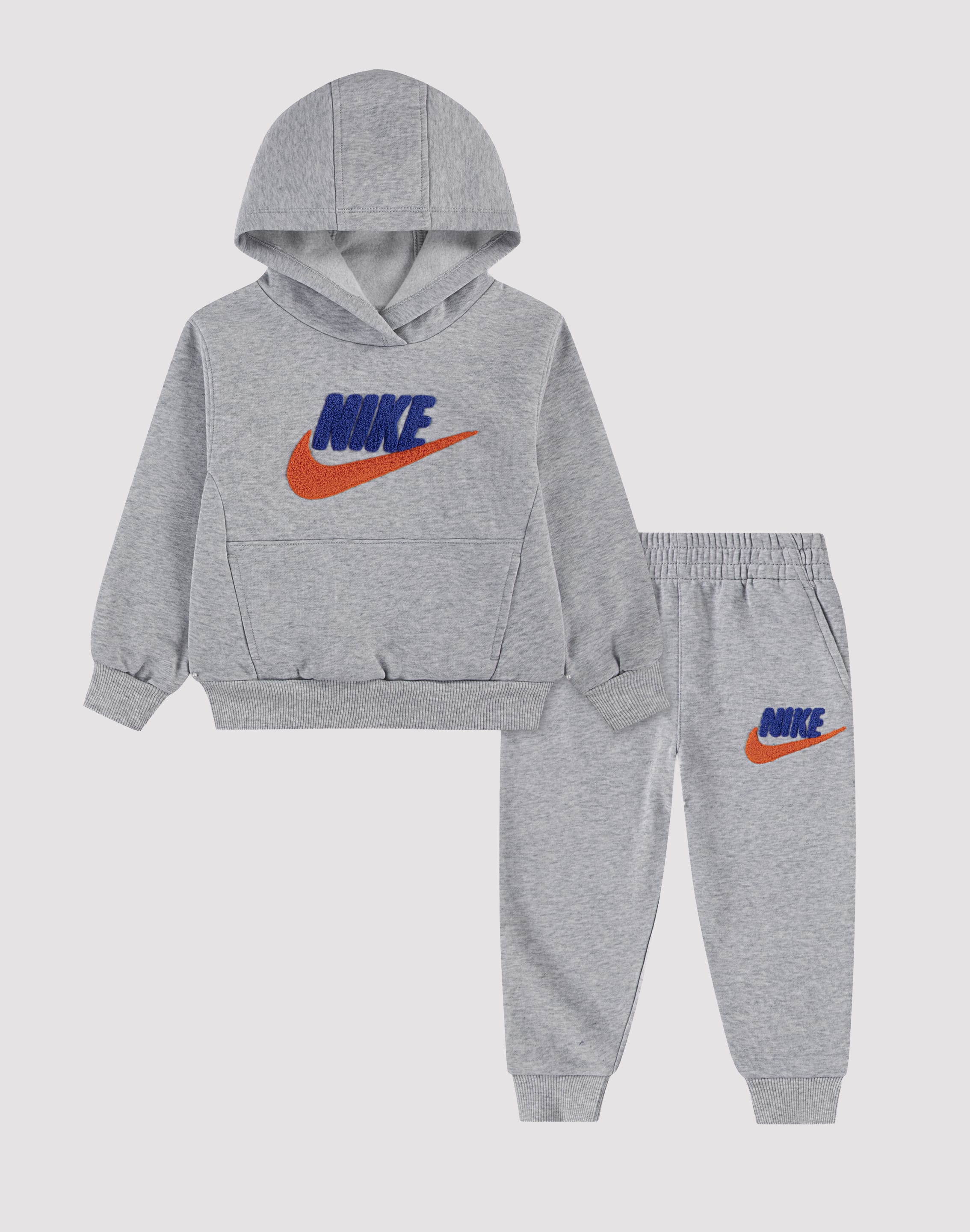 Nike Club Fleece Chenille Hoodie Joggers Set Toddler, image 1 of 2