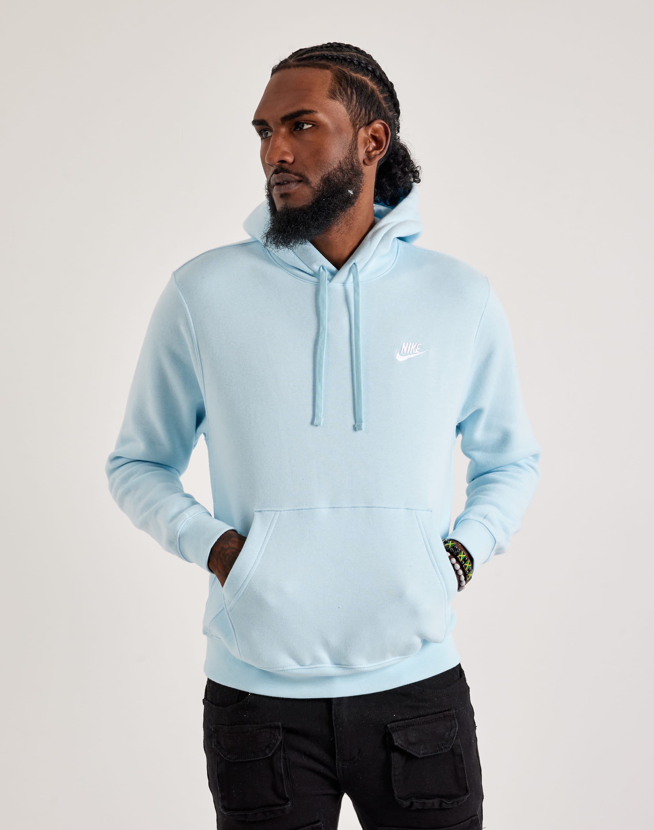 Nike Sportswear Club Fleece Hoodie Nike Light Blue Hoodie Hoodies