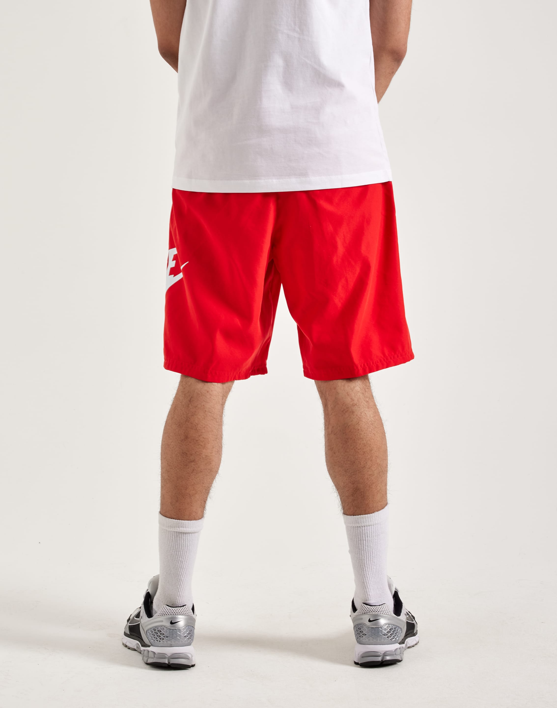 nike casual dress shorts Nike Club Men's Woven Flow Shorts M / Obsidian/White