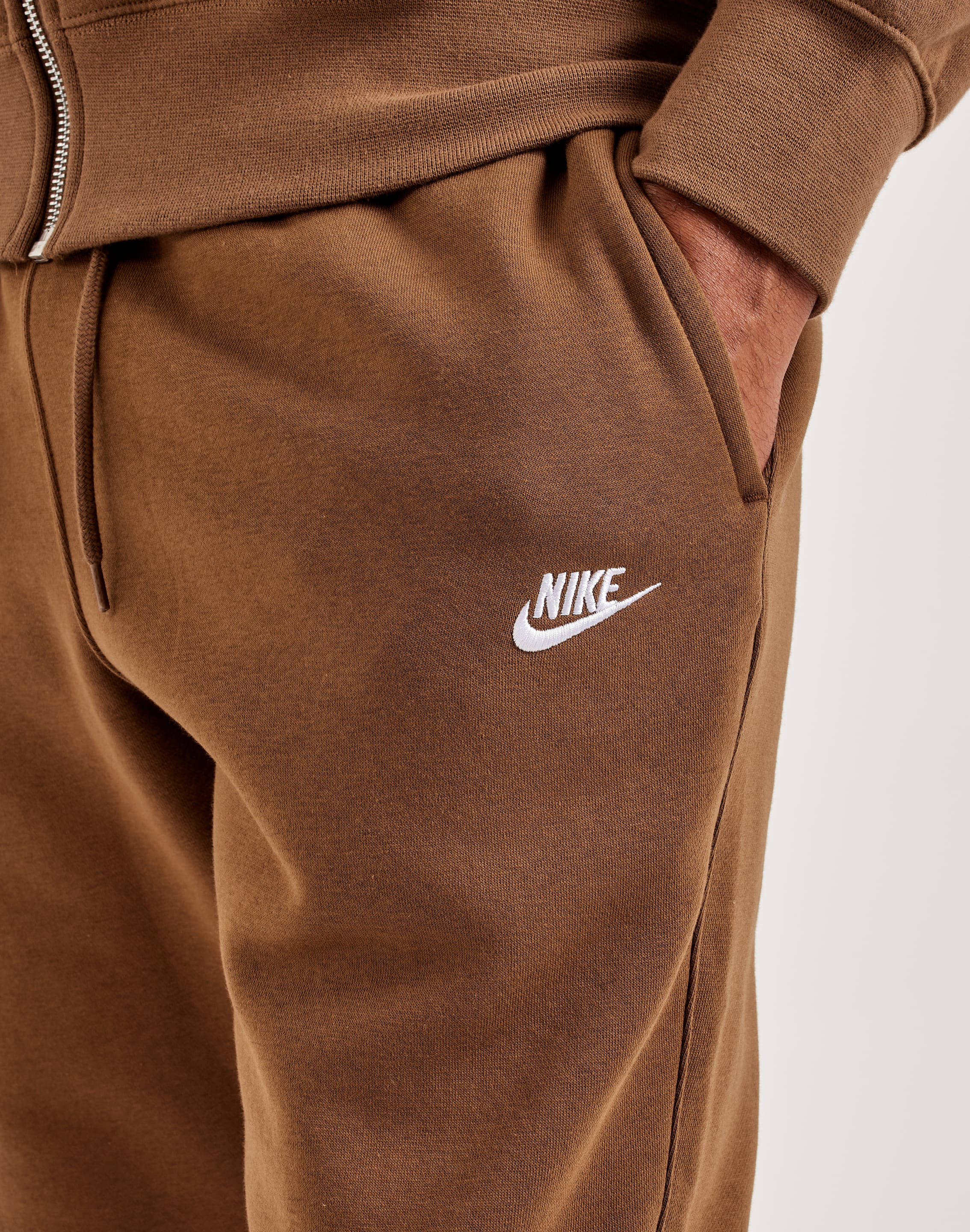 brown nike joggers mens