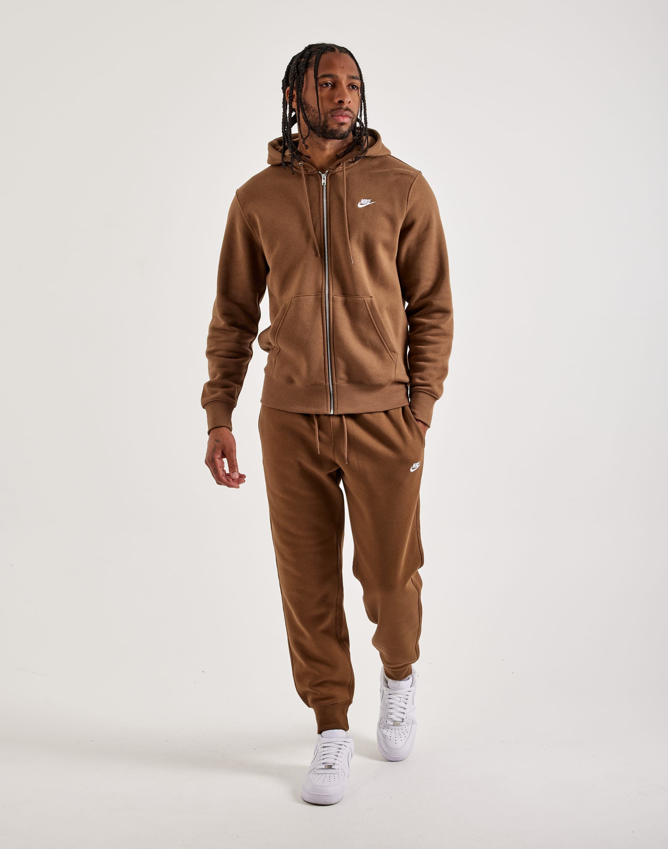 nike brown tracksuit