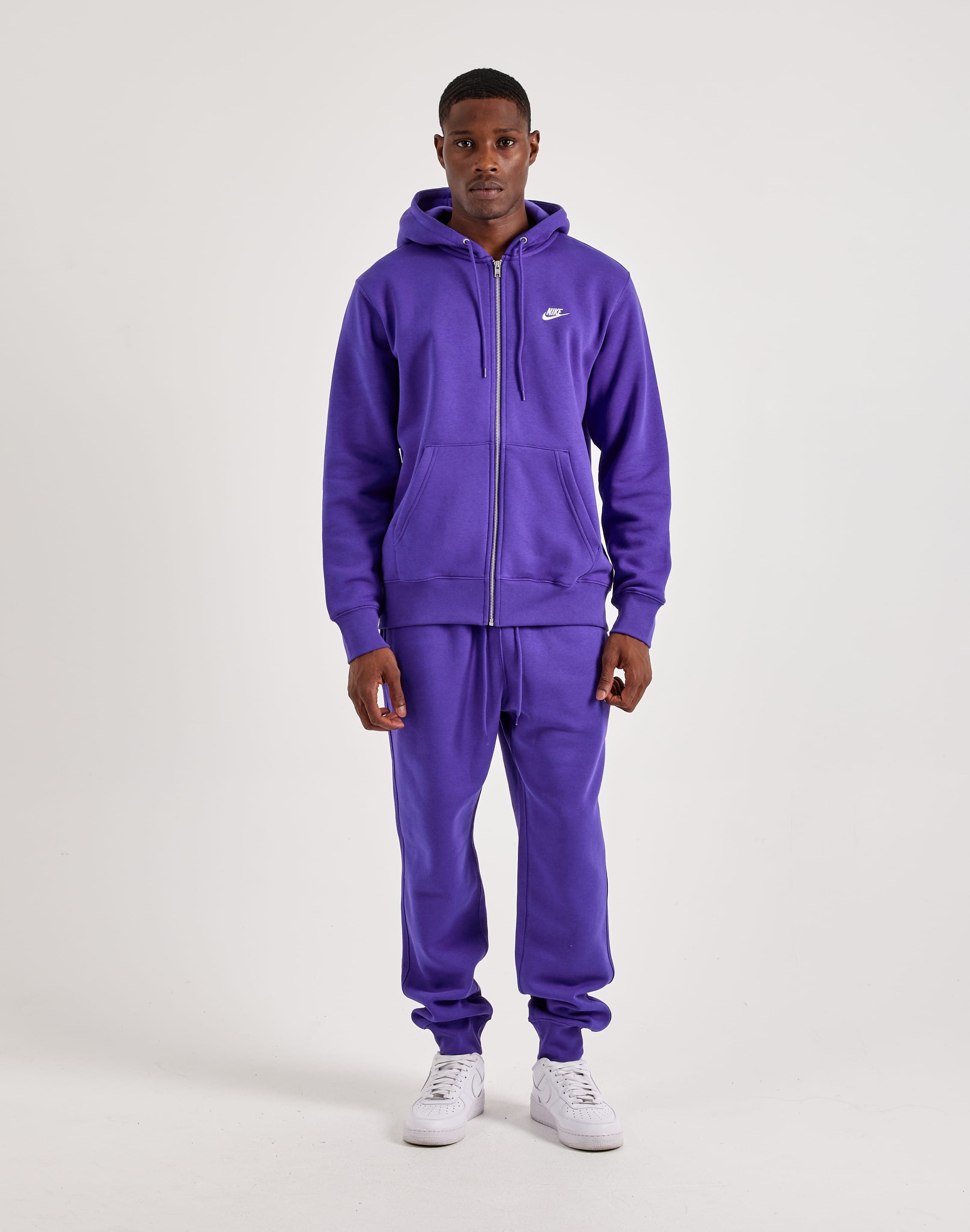 Nike Club Fleece Full-Zip Hoodie – DTLR - Main Image