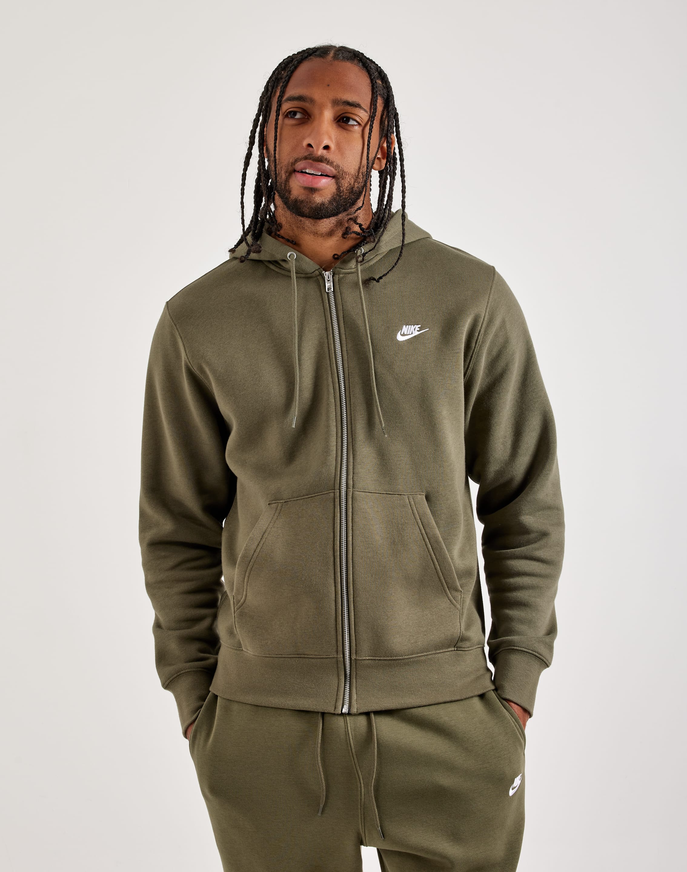 Nike Club Full-Zip Fleece Hoodie – DTLR