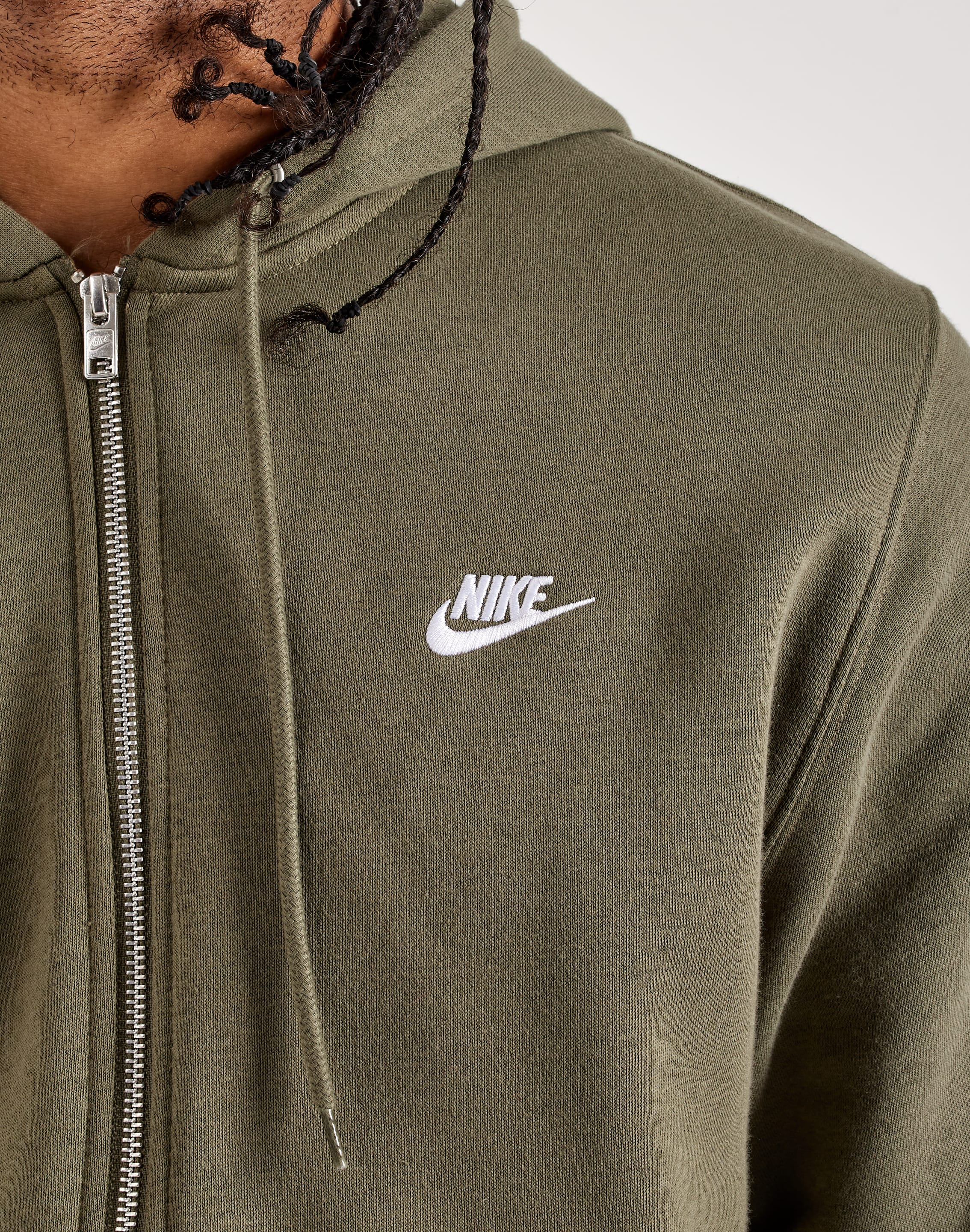 Nike Club Full-Zip Fleece Hoodie – DTLR