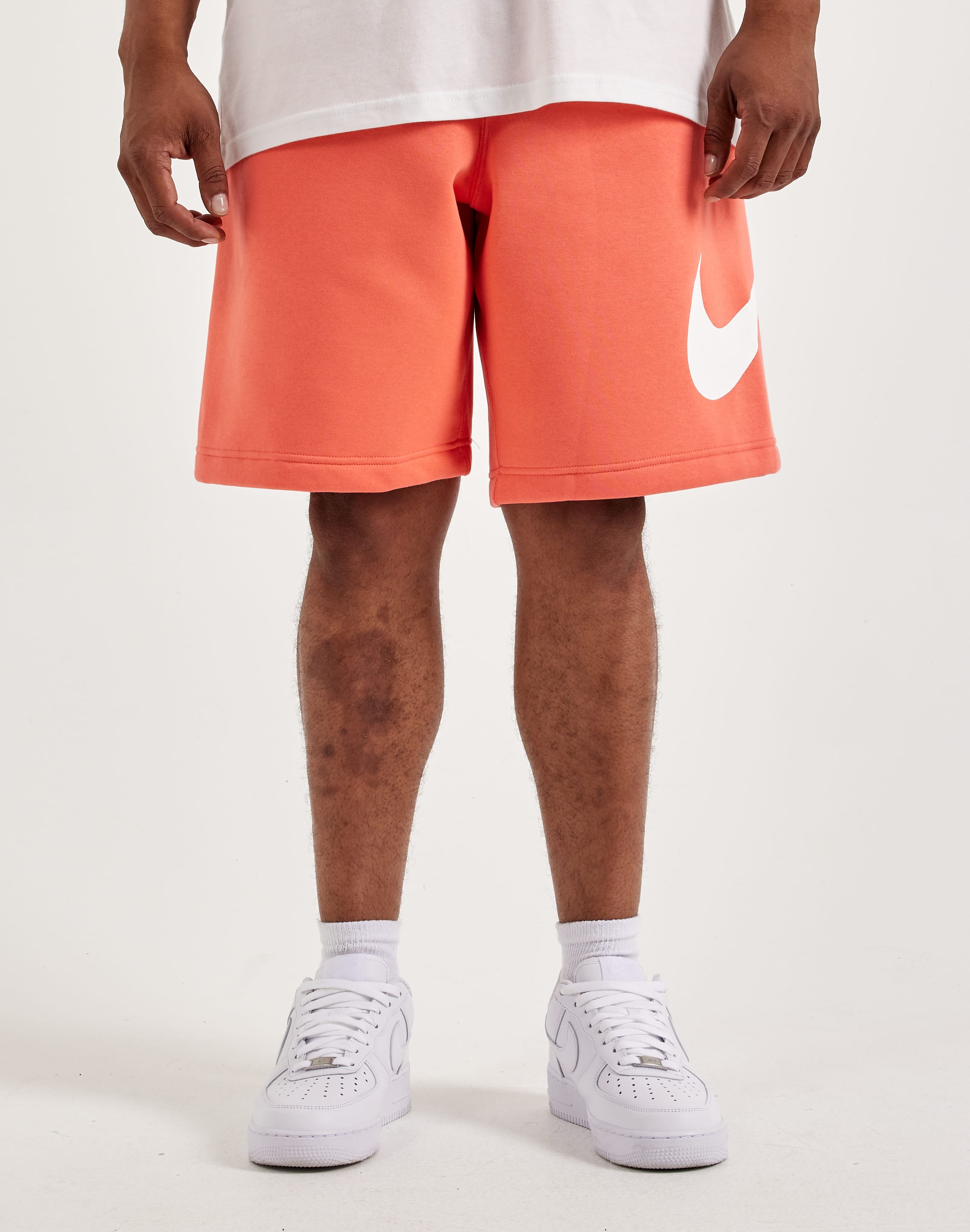 Nike Fleece Shorts Orange Nike Shorts For Men Football Shorts