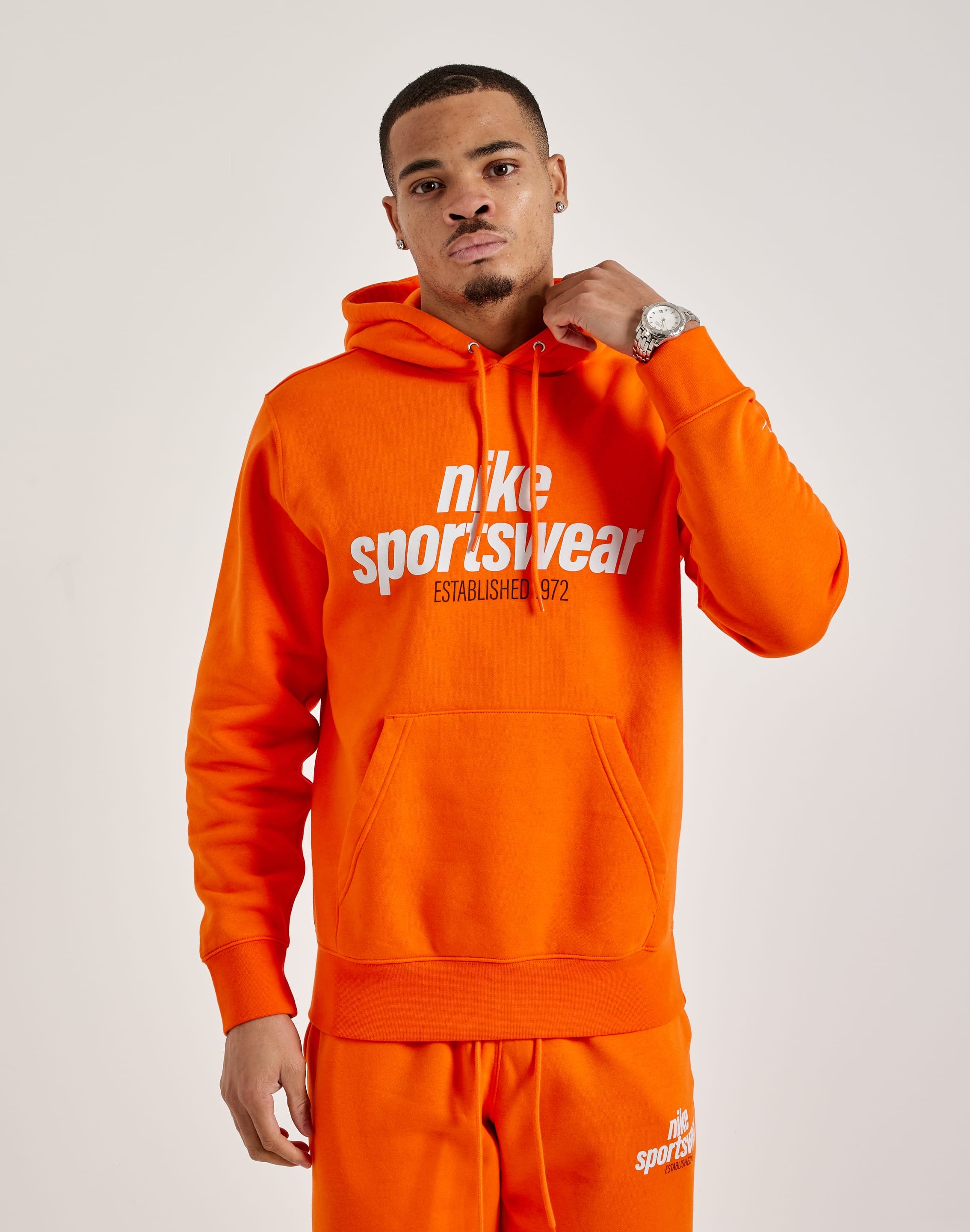 Fleece Hoodies Hoodie Orange Nike Nike Tech Fleece Hoodie Orange