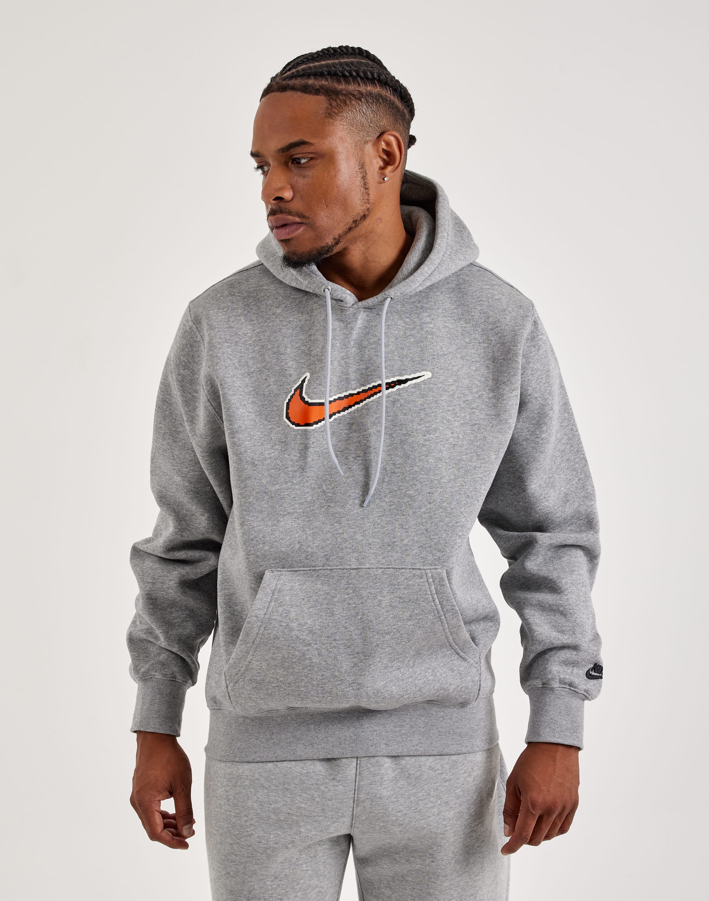 Nike Club Varsity Pullover Fleece Hoodie – DTLR Nike Club Varsity Pullover Fleece Hoodie – DTLR