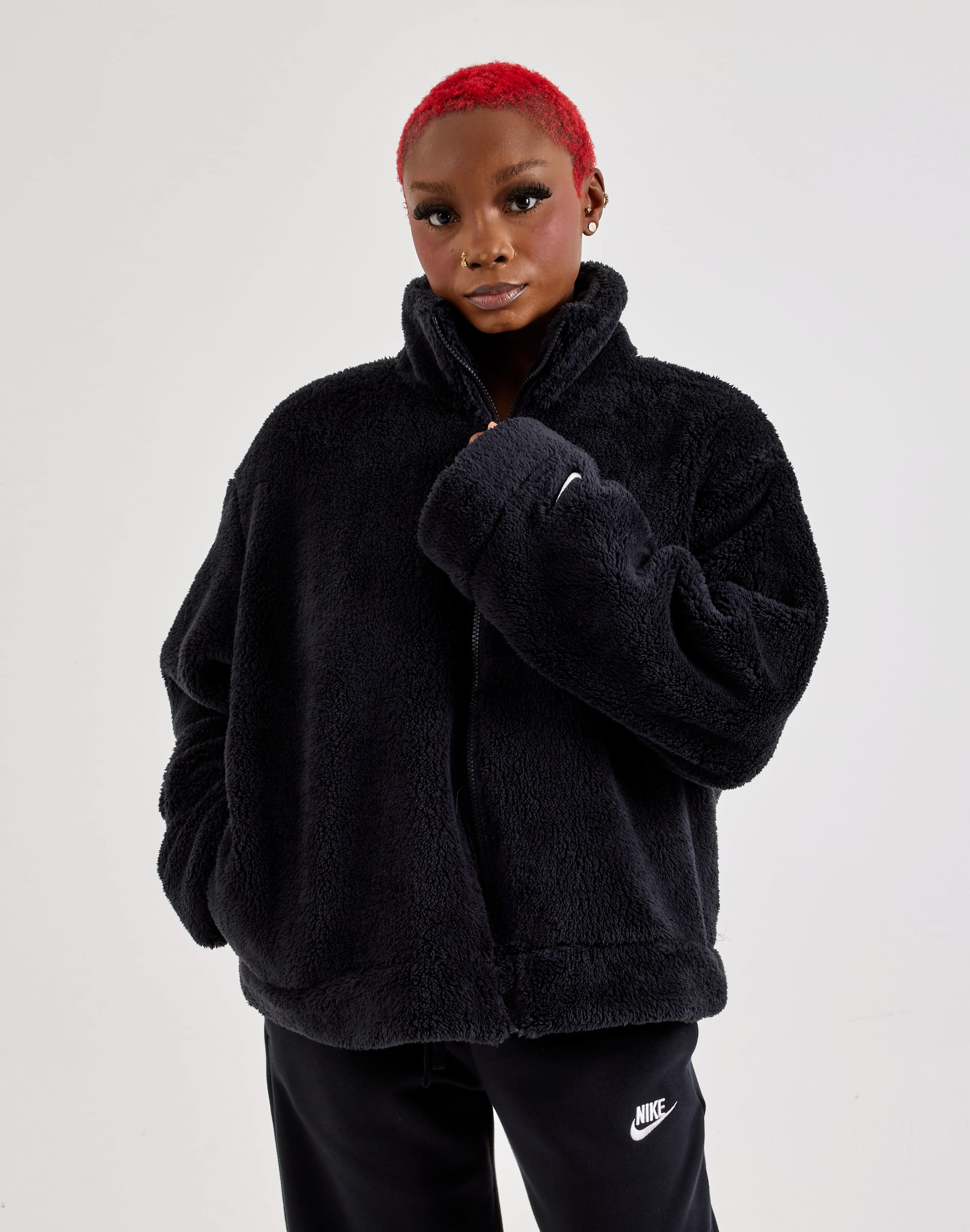 Photo of Nike Sportswear Essential High-Pile Fleece Jacket