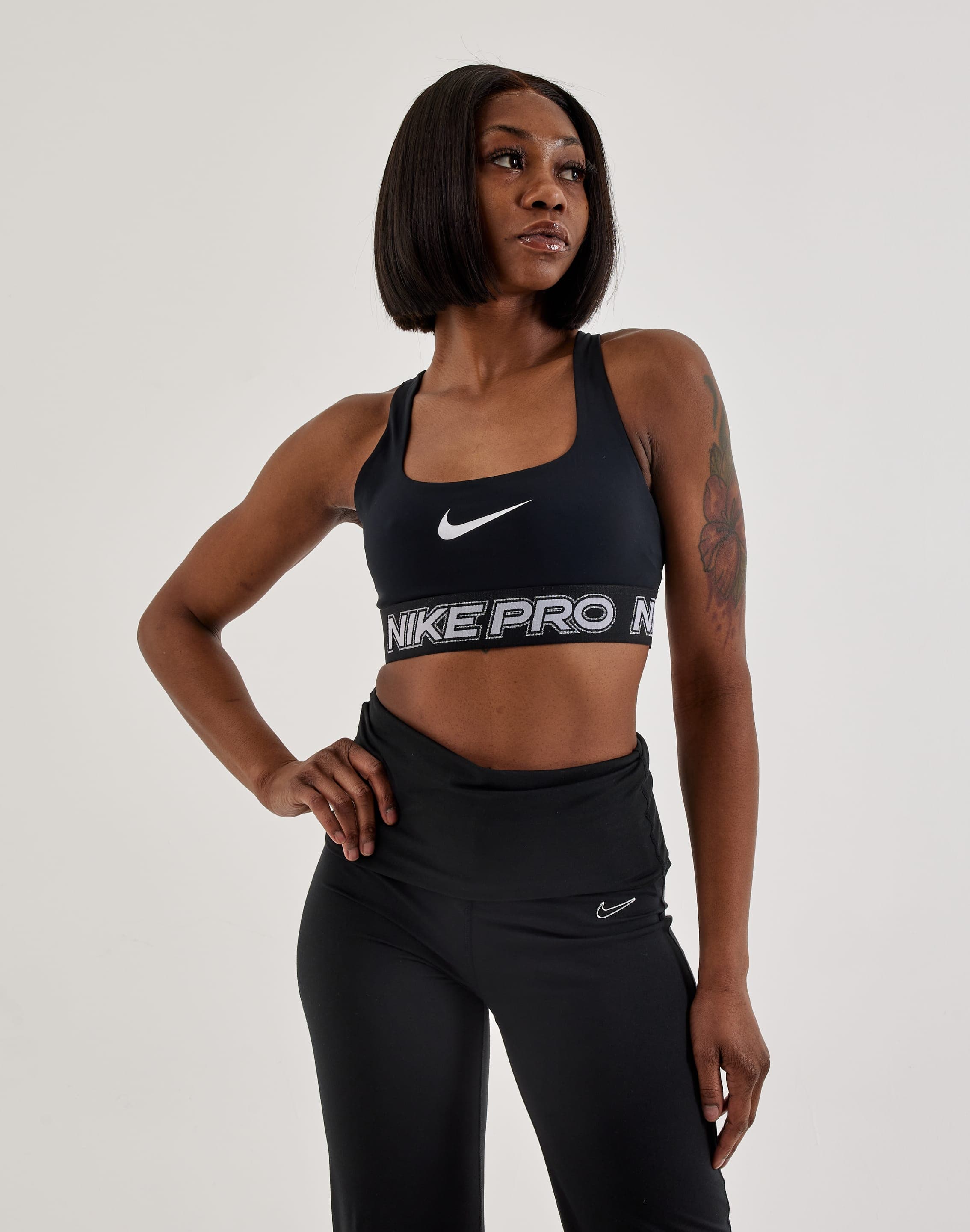 nike workout gear women's Nike Pro Women's Light-Support Non-Padded Sports Bra