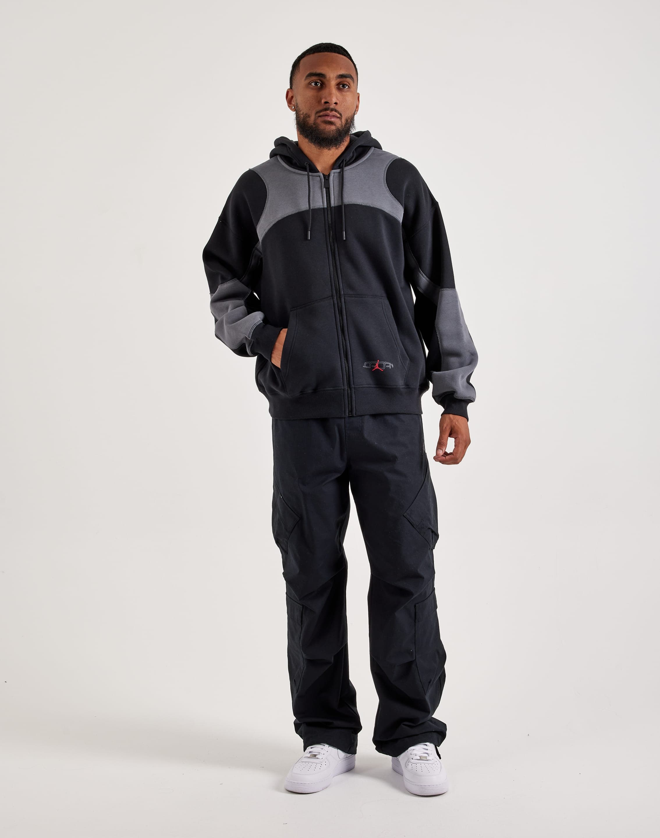 Jordan Oversized Fleece Full-Zip Hoodie – DTLR