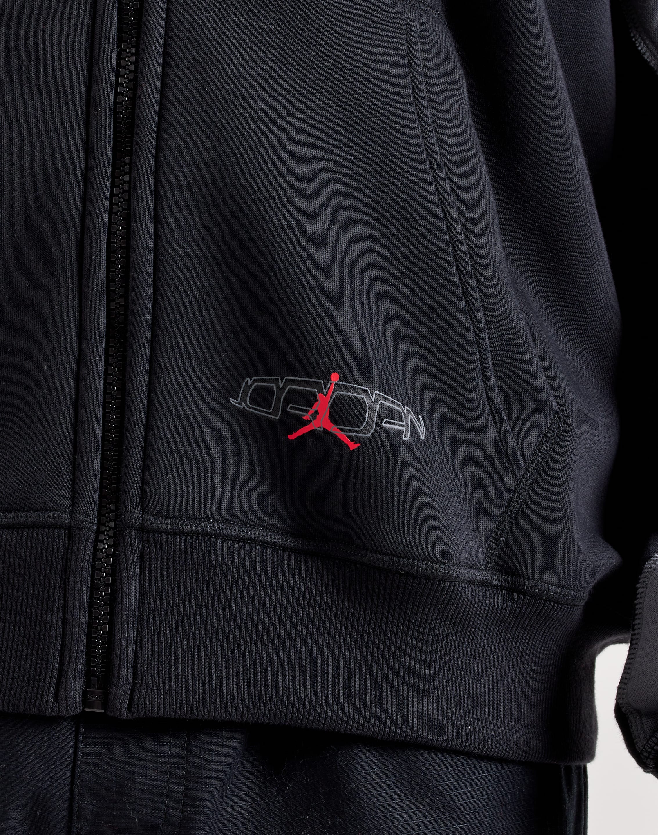 Jordan Oversized Fleece Full-Zip Hoodie – DTLR
