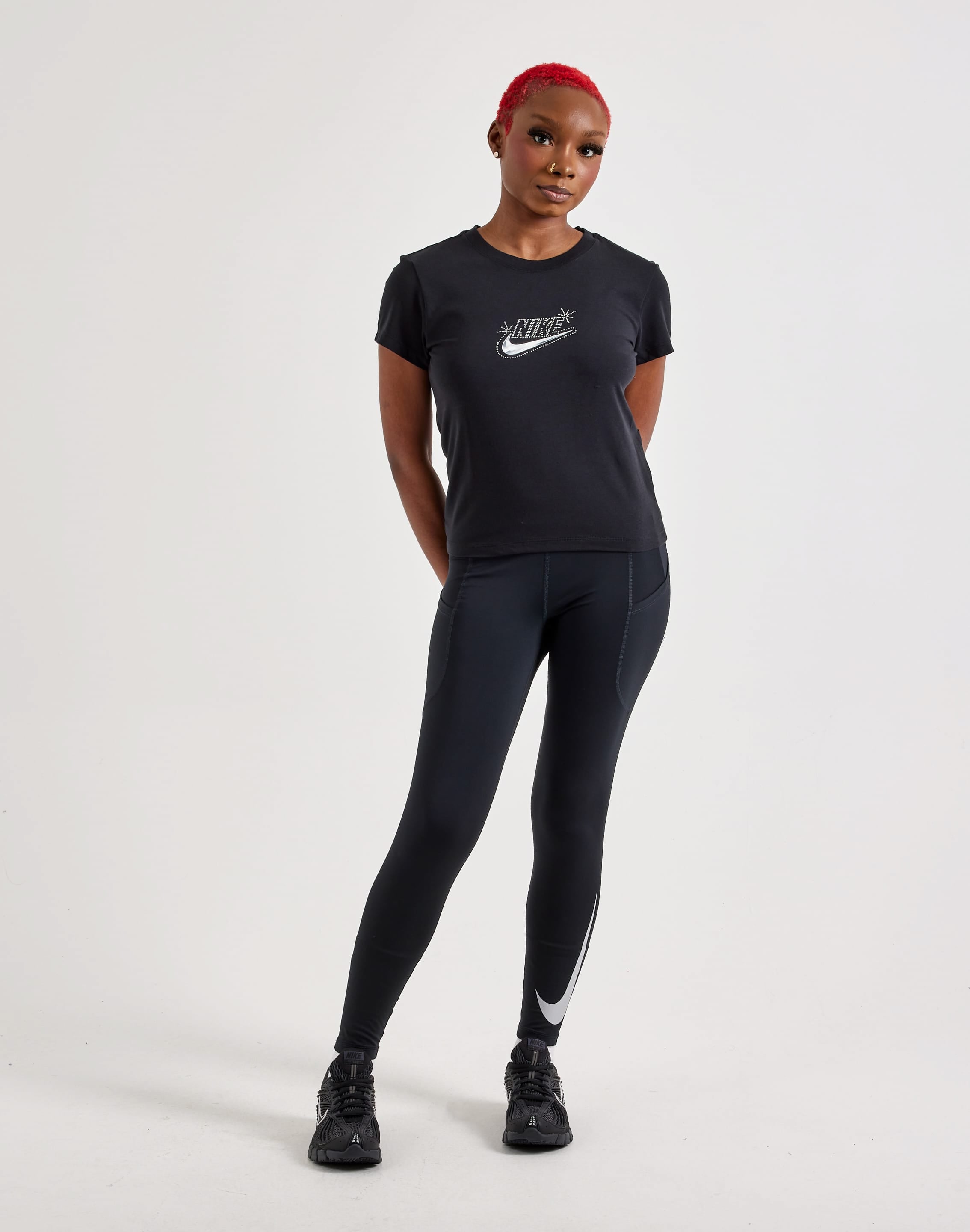 Nike Chill Knit Slim Cropped Tee, image 4 of 4