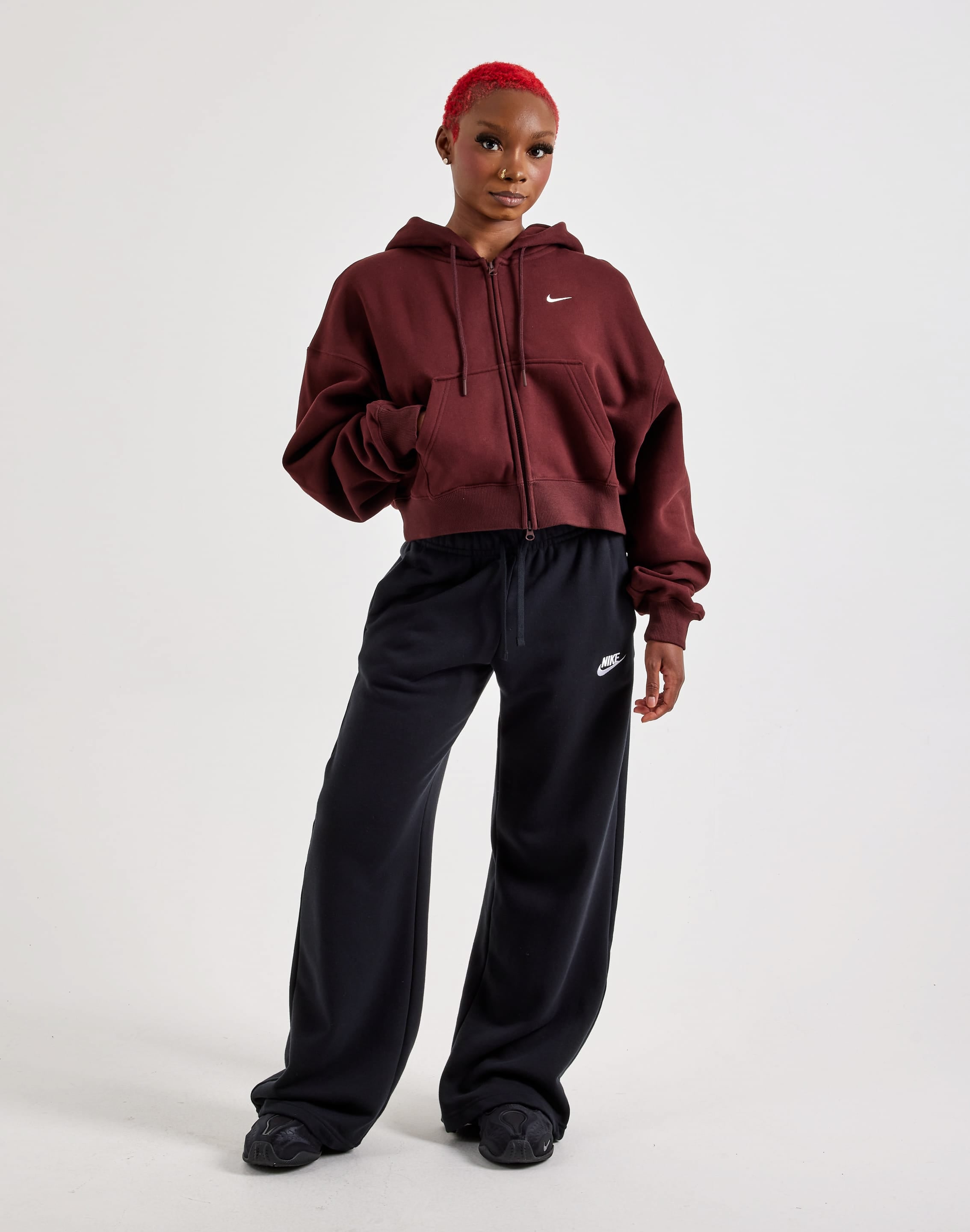 Nike Studio Fleece Full-Zip Hoodie, image 4 of 4