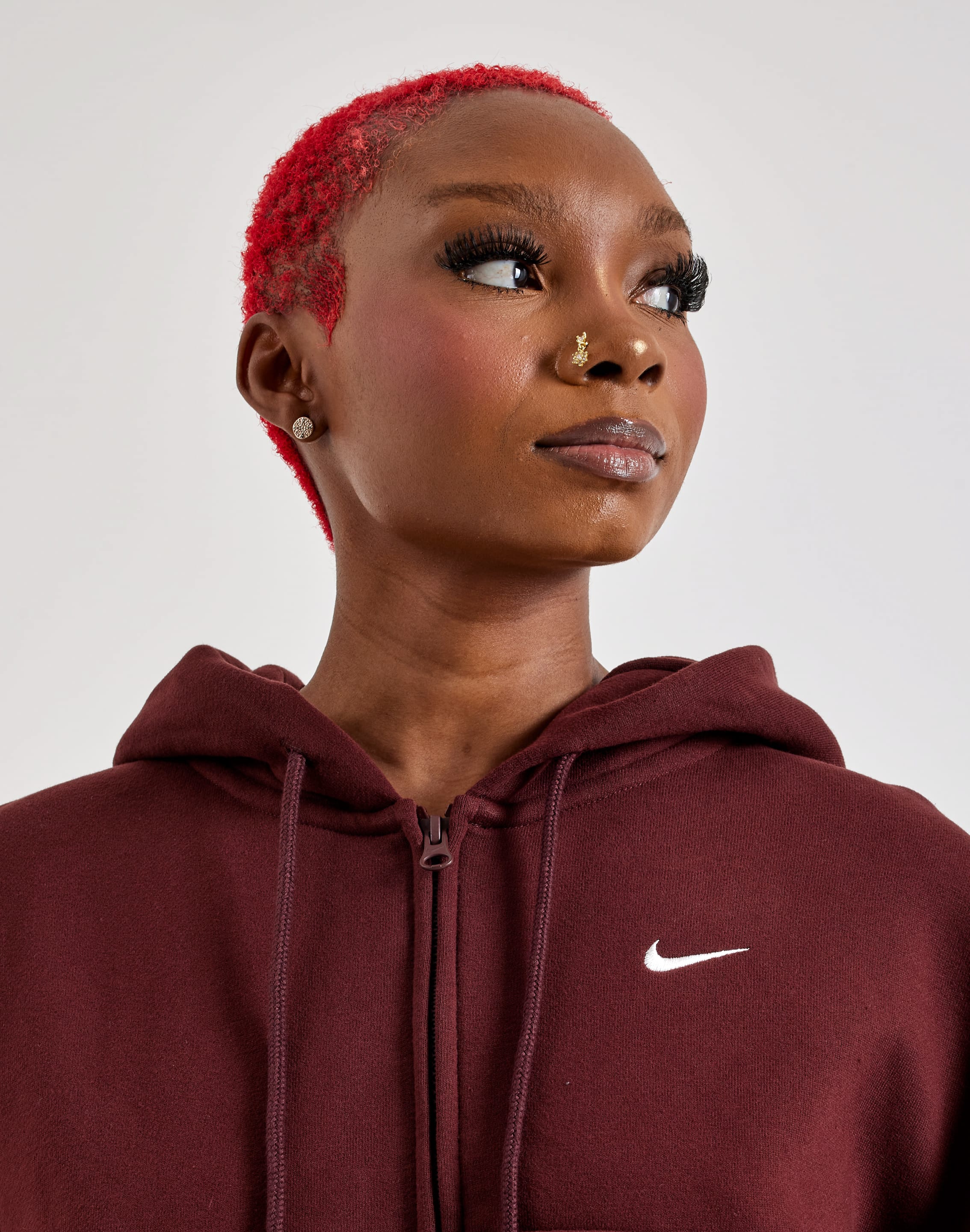 Nike Studio Fleece Full-Zip Hoodie, image 2 of 4