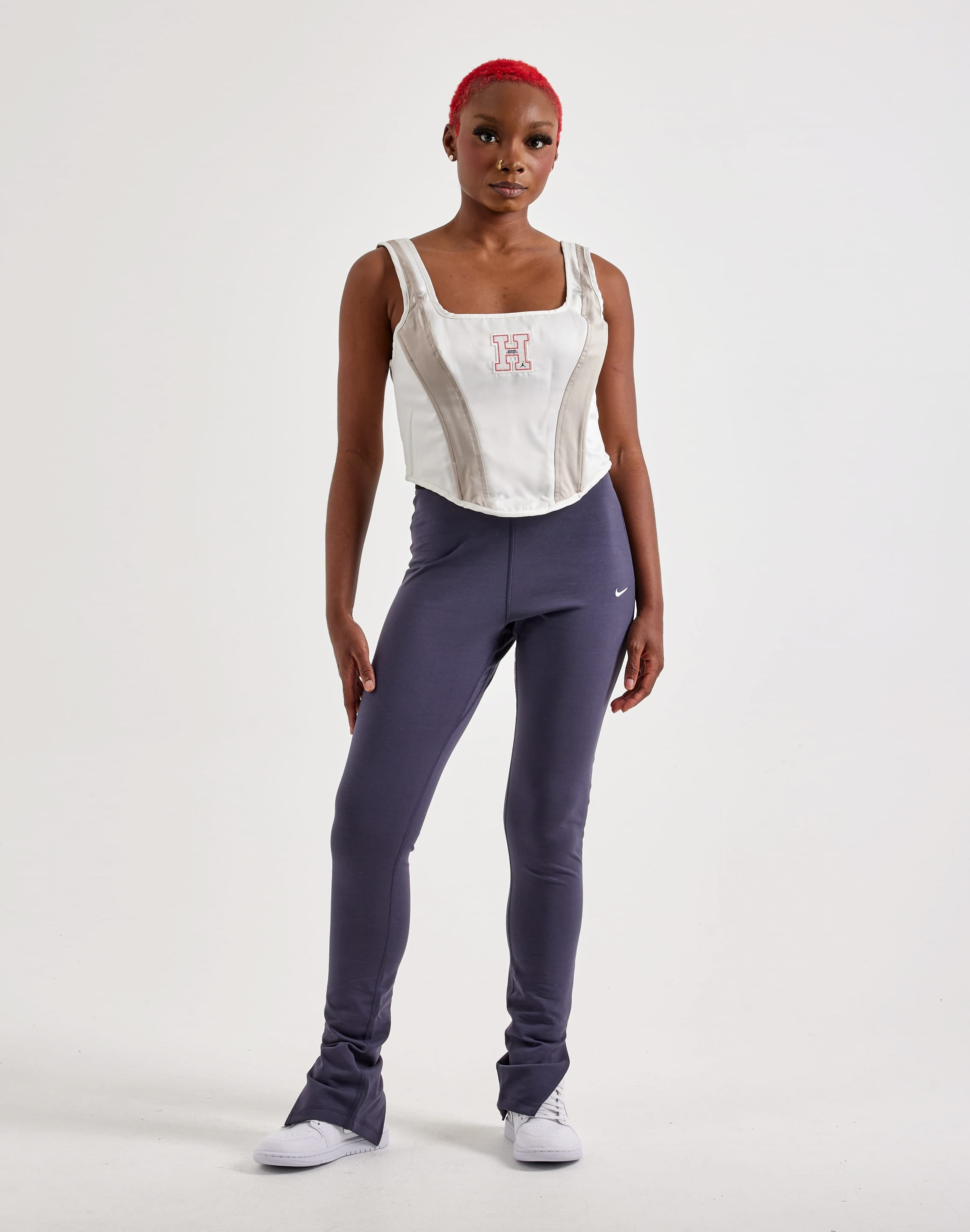 Photo of Nike High-Waisted Open-Hem Leggings