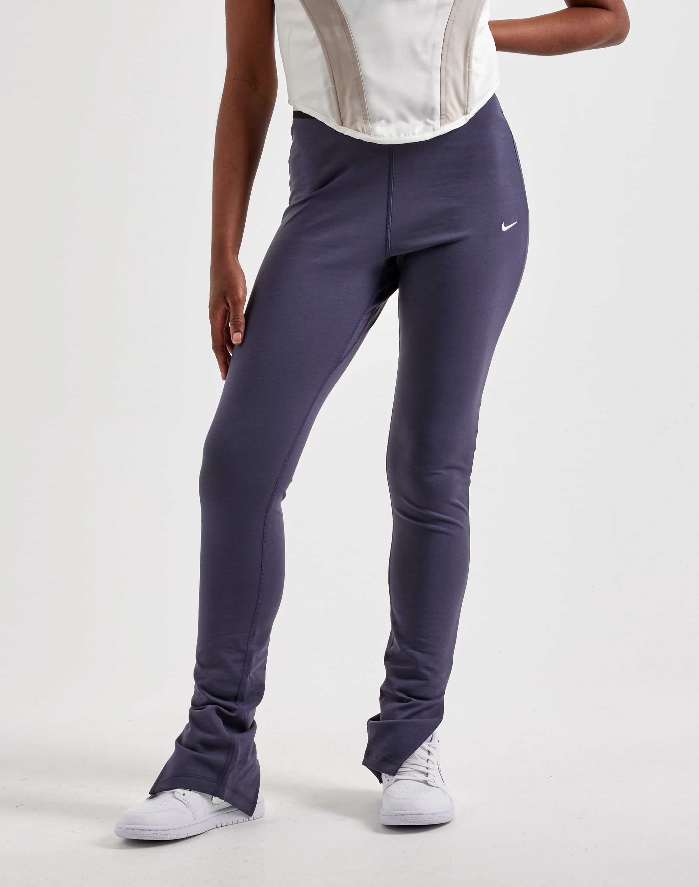Photo of Nike High-Waisted Open-Hem Leggings