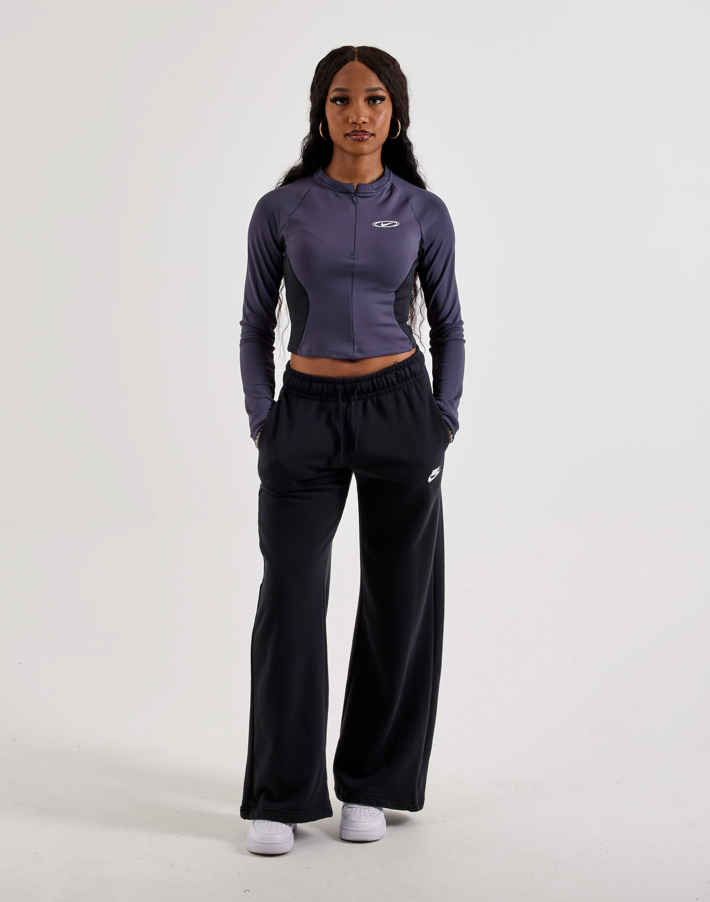 Nike Sportswear Tight Half-Zip Long-Sleeve Top, image 4 of 4