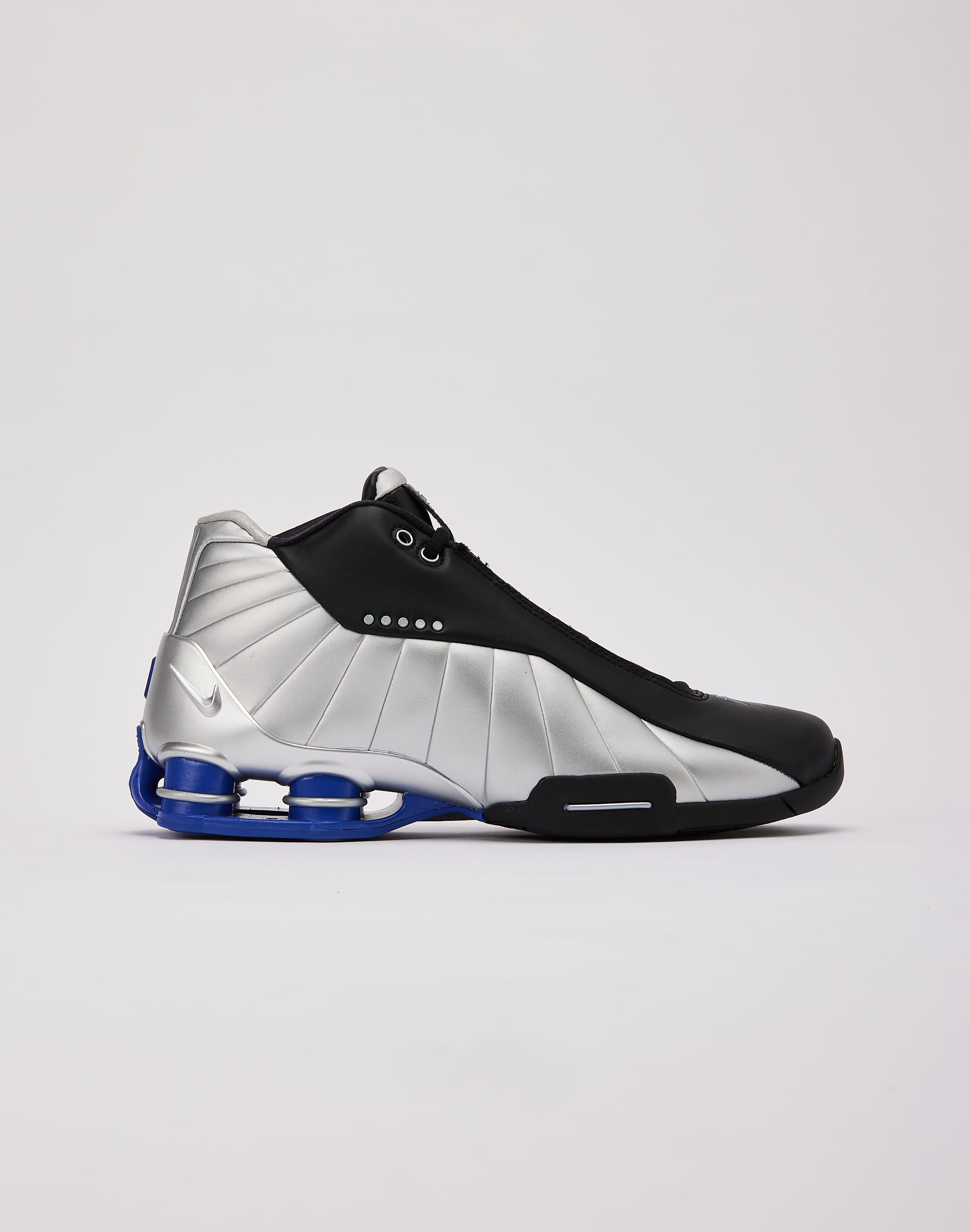 Nike Shox BB4 'Black and Metallic Silver', image 1 of 6