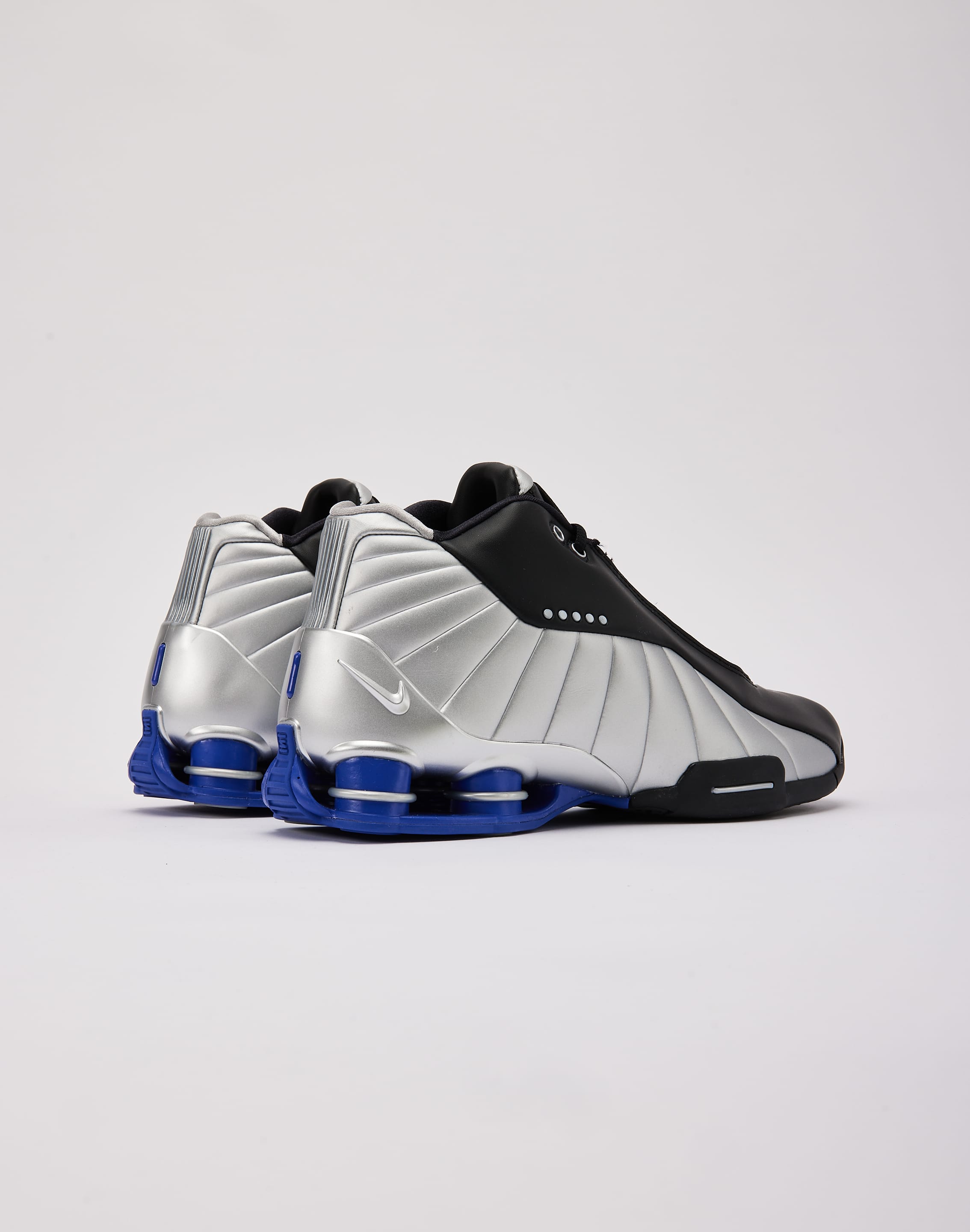 Nike Shox BB4 'Black and Metallic Silver', image 3 of 6