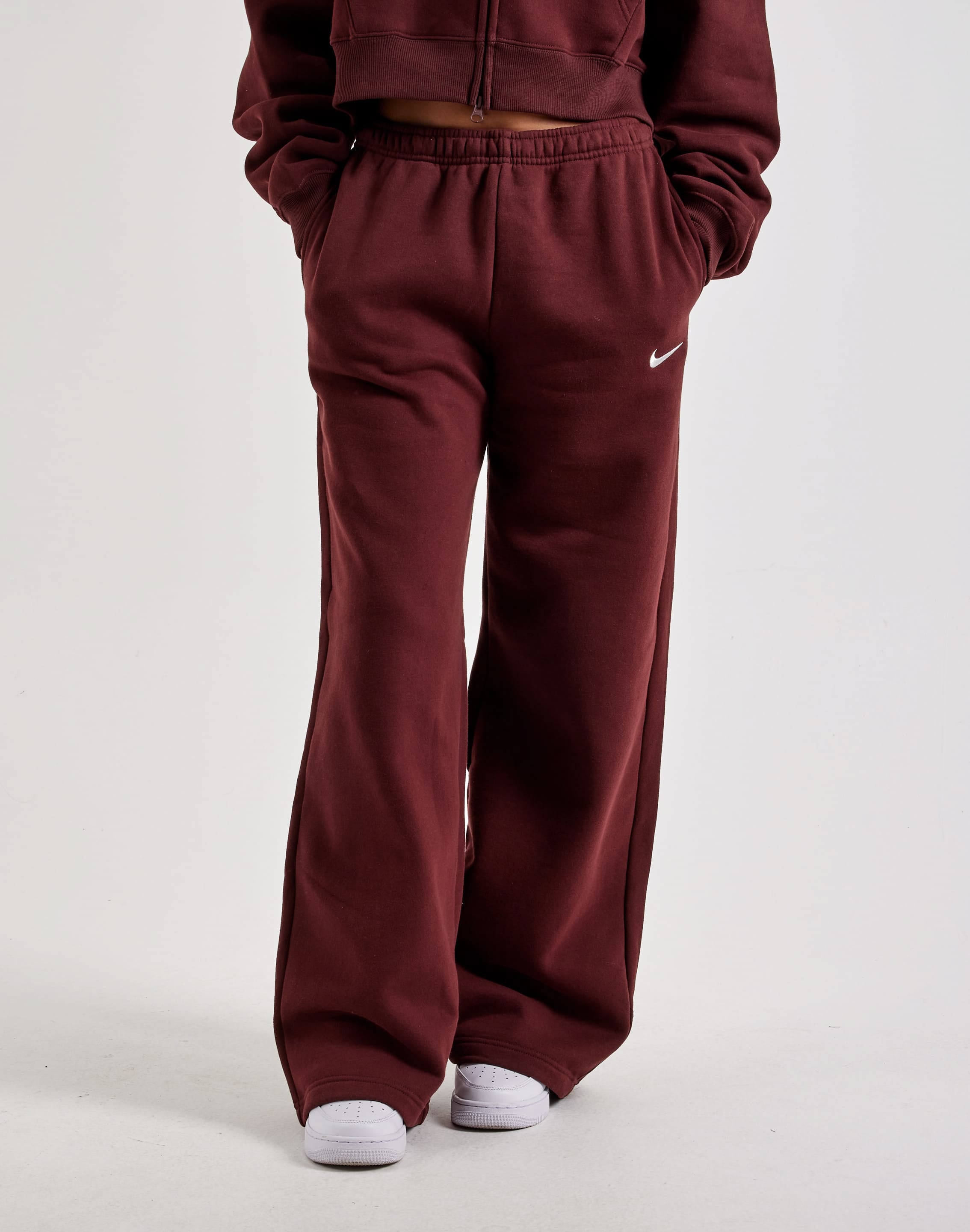Photo of Nike Studio Fleece Wide Leg Pants