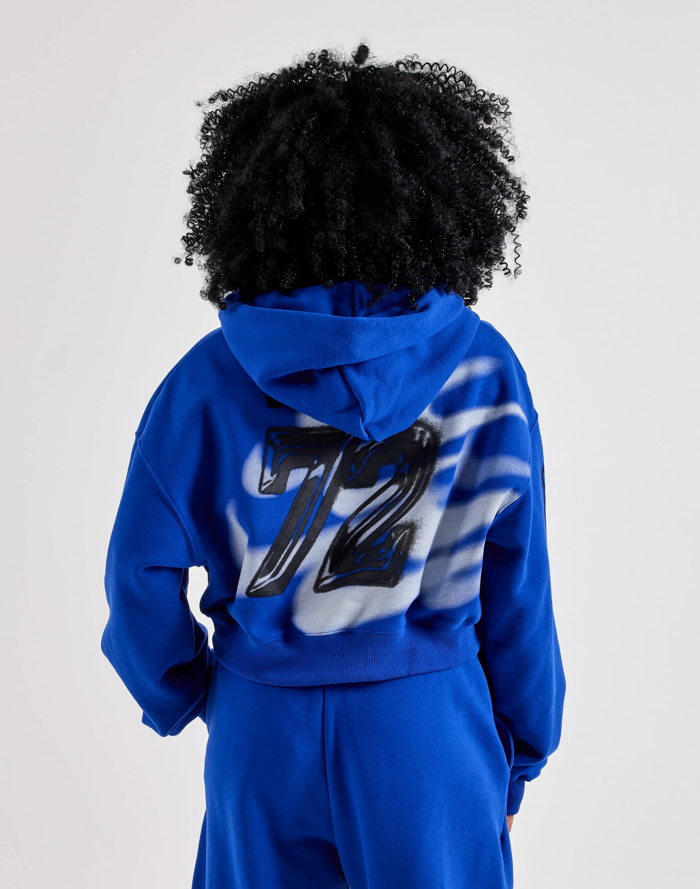Photo of Nike Cropped Graphic Pullover Hoodie
