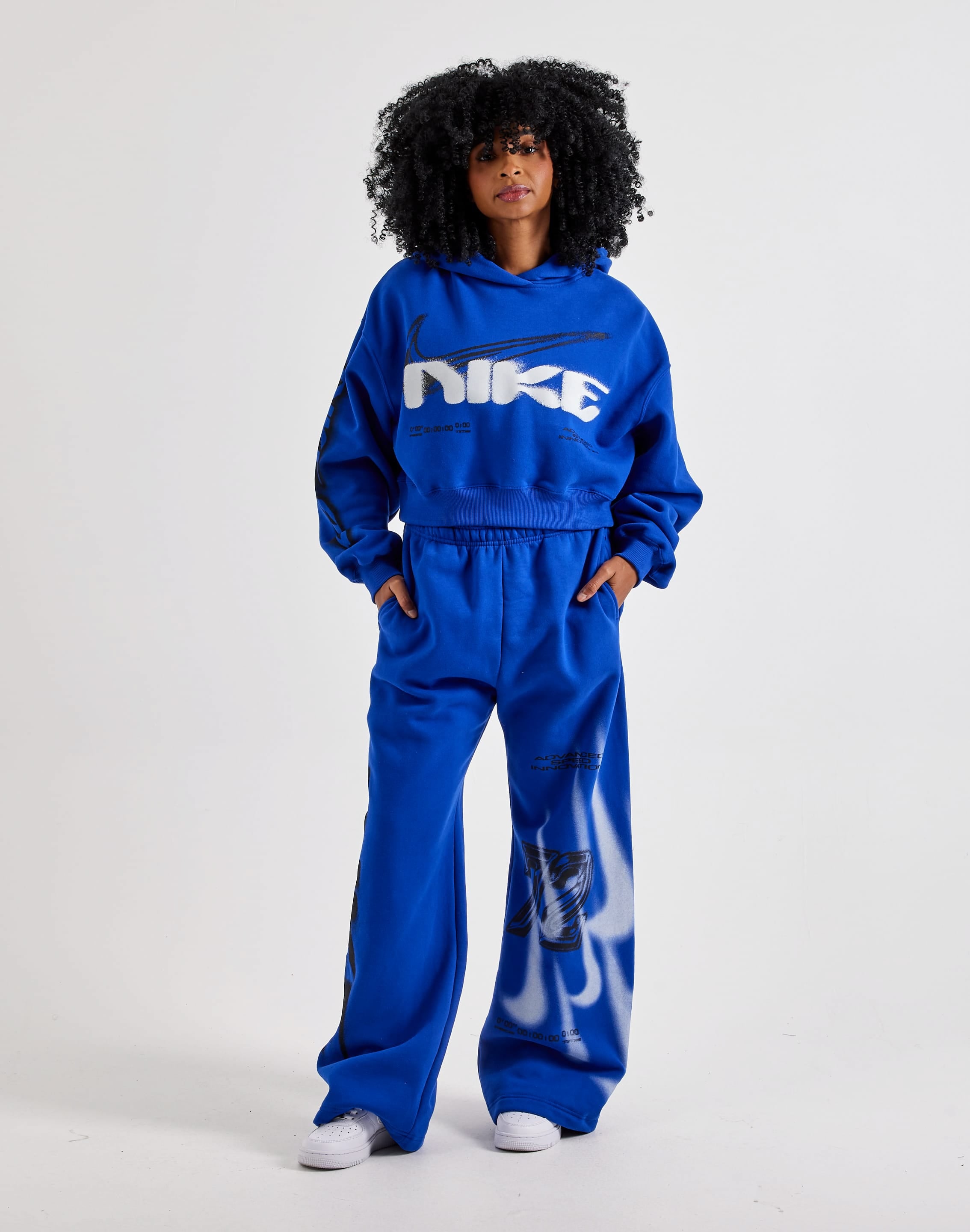 Photo of Nike Studio Fleece High-Rise Pants