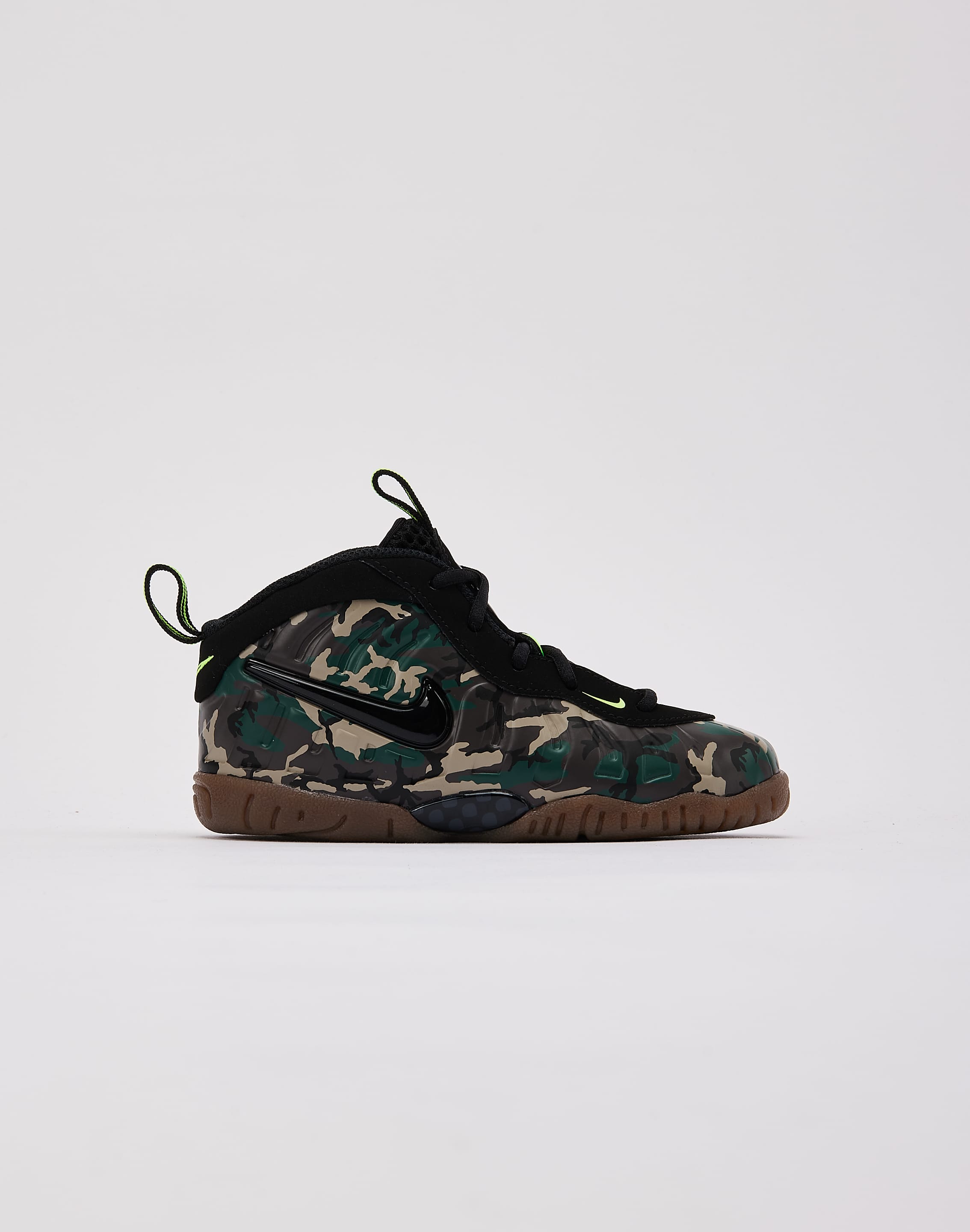 Photo of Nike Little Posite Pro PRM 'Green Camo' Toddler