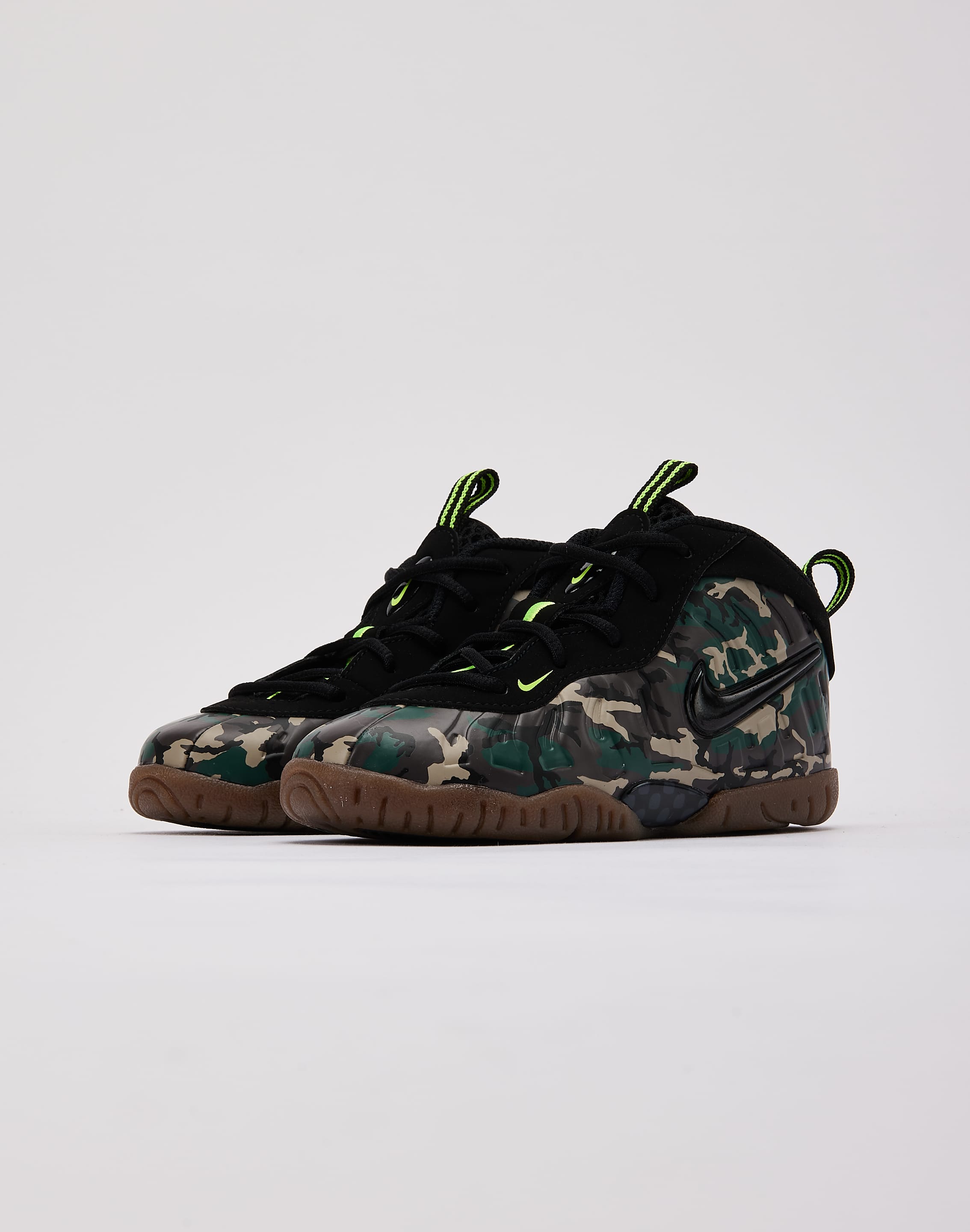 Photo of Nike Little Posite Pro PRM 'Green Camo' Toddler