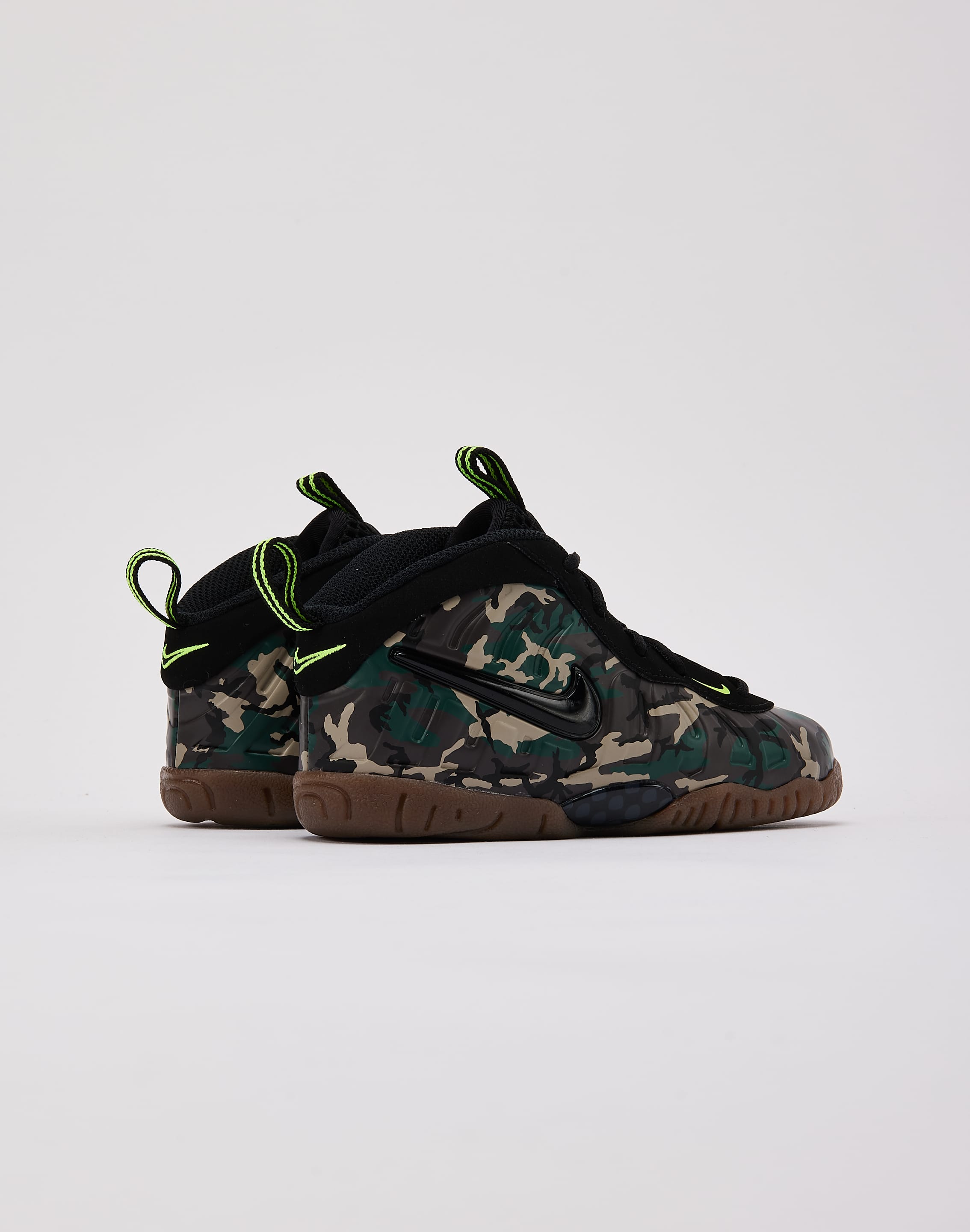 Photo of Nike Little Posite Pro PRM 'Green Camo' Toddler