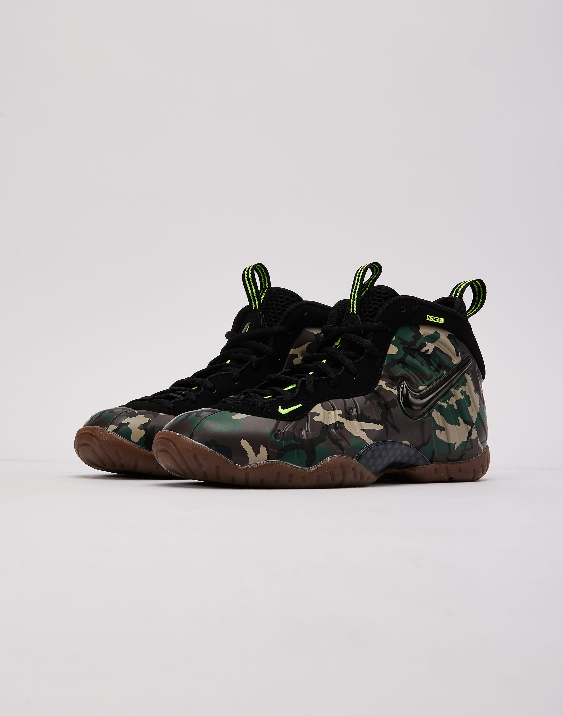 Photo of Nike Little Posite Pro PRM 'Green Camo' Grade-School