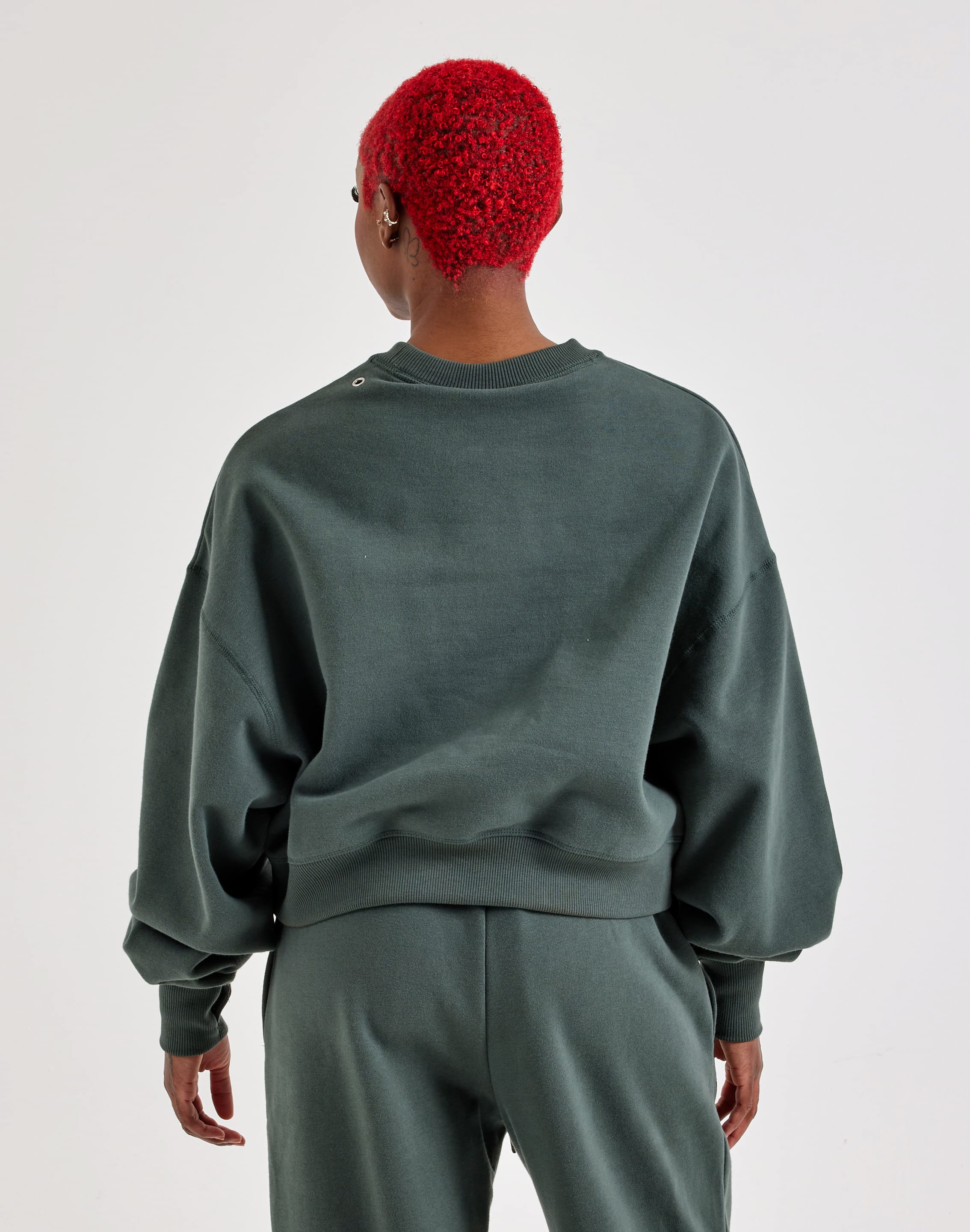 Photo of Nike Studio Fleece Crewneck Sweatshirt