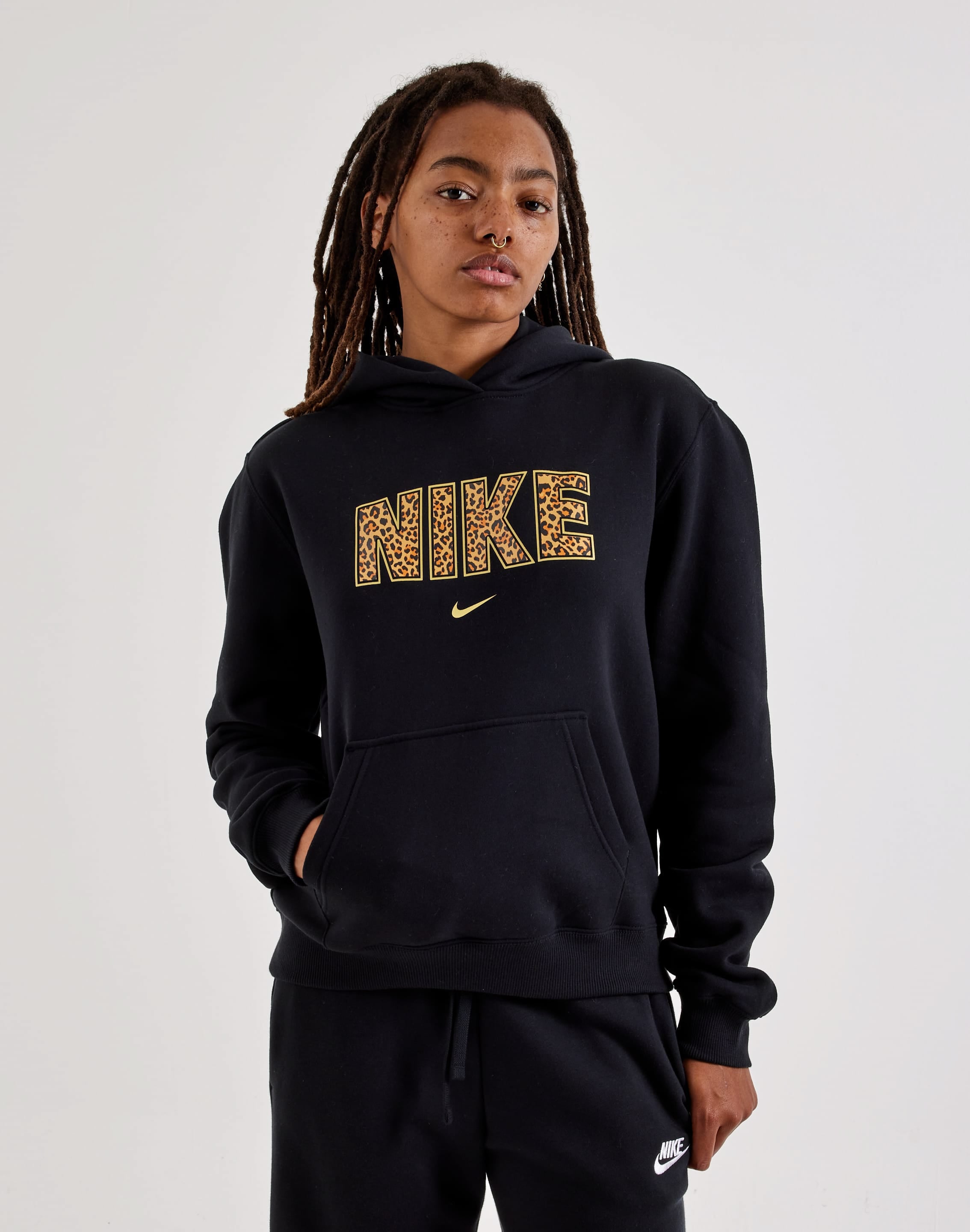 Nike Studio Fleece Pullover Hoodie, image 1 of 4