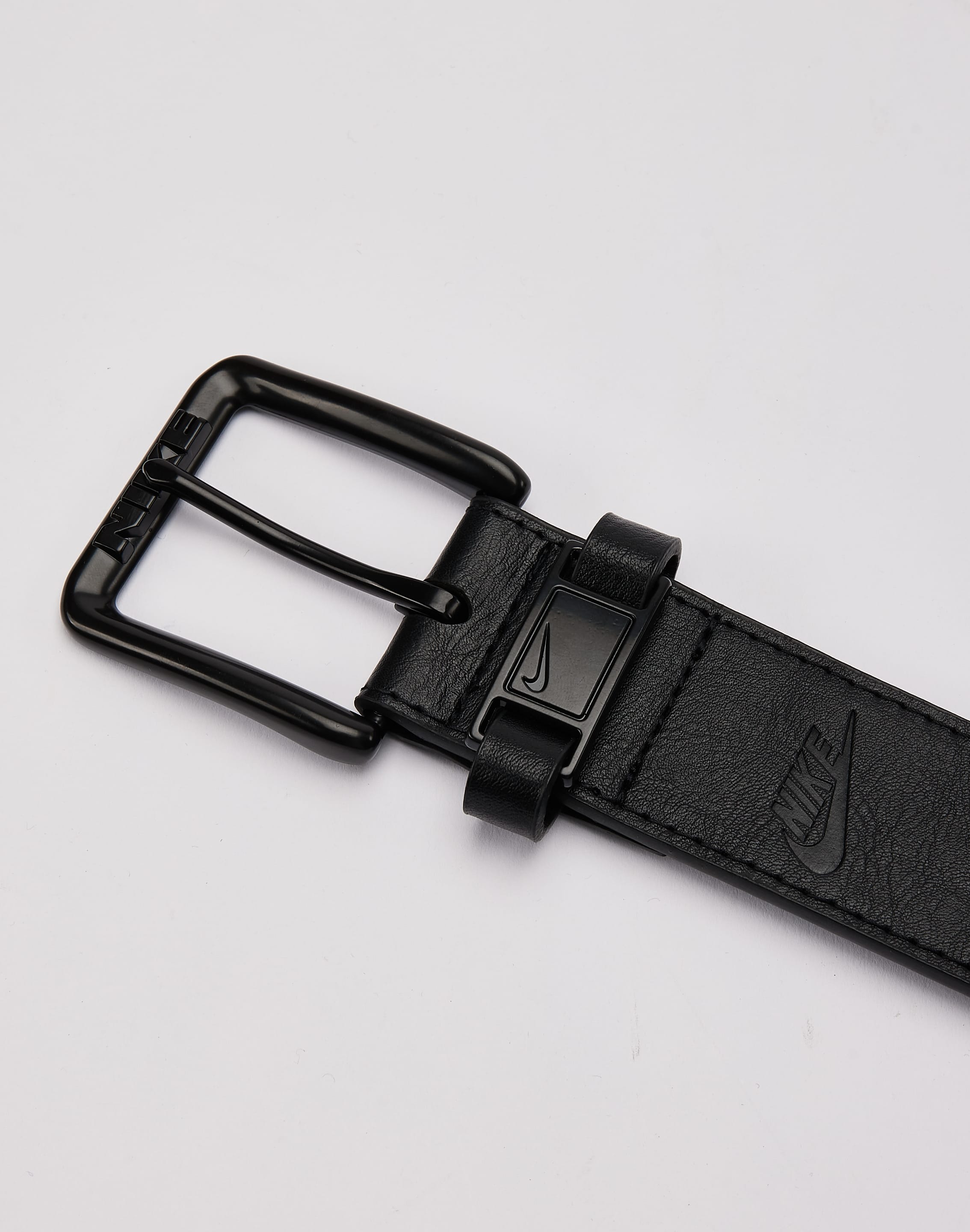 Photo of Nike Antiqued Bridle Strap Logo Belt