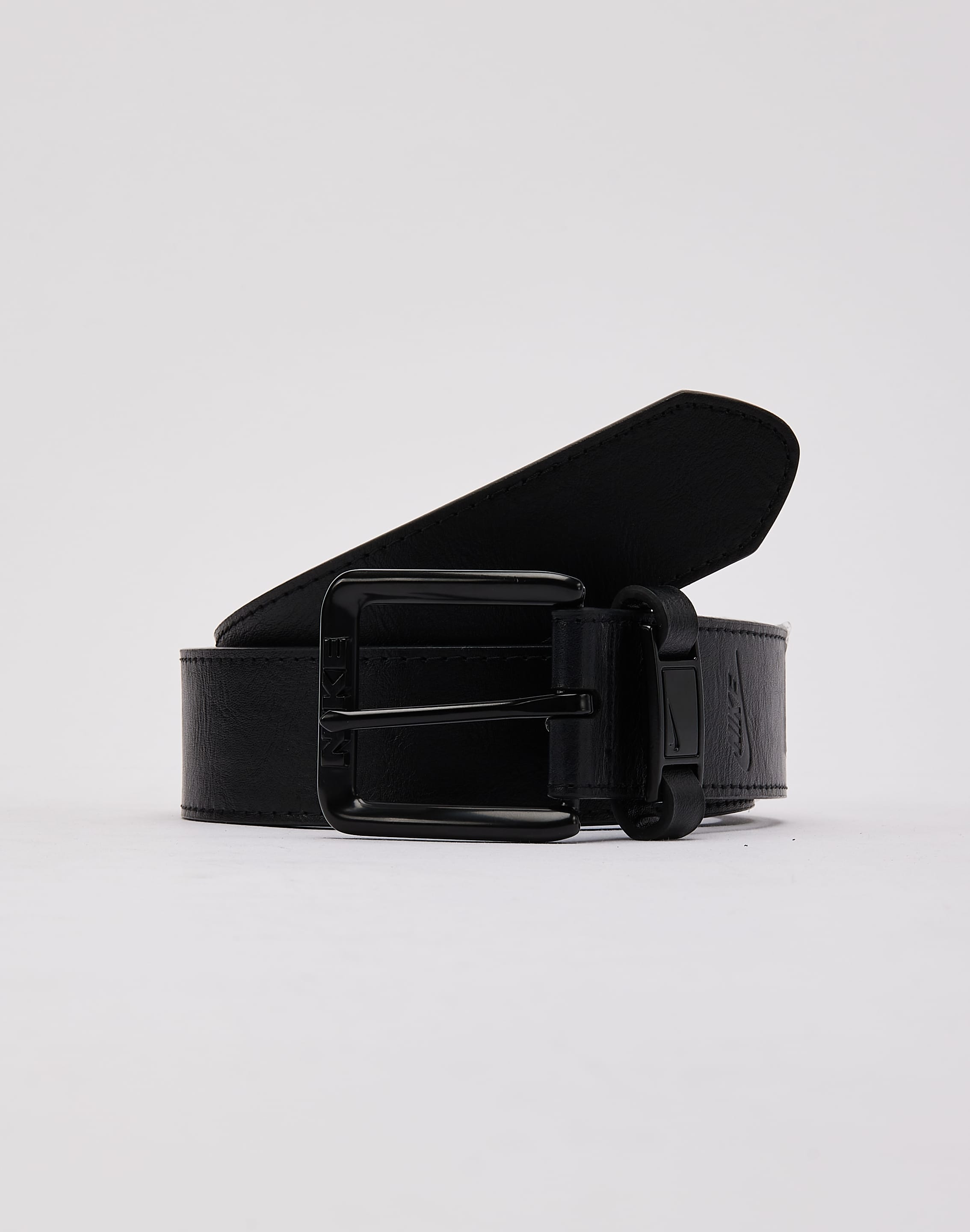 Photo of Nike Antiqued Bridle Strap Logo Belt