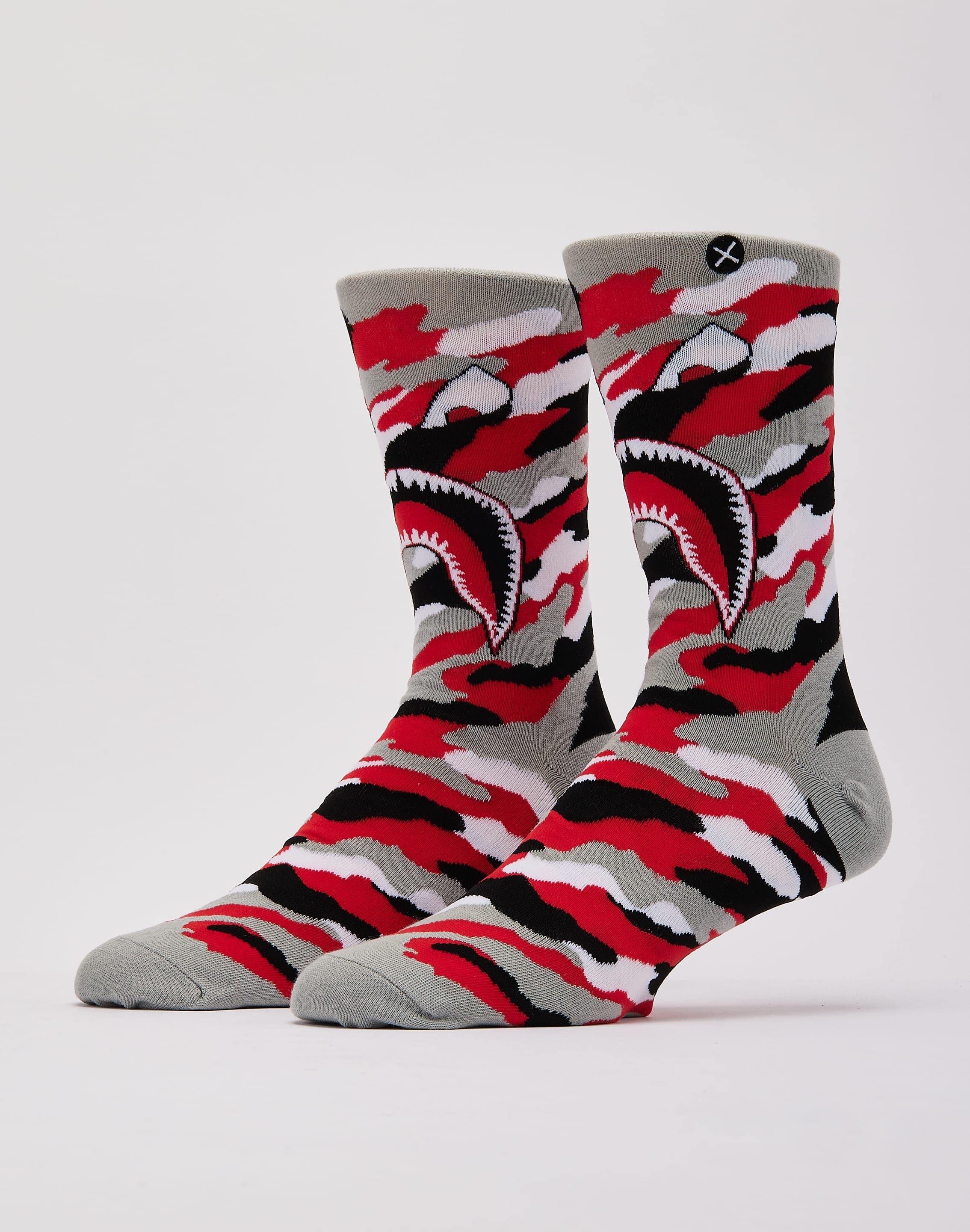Photo of Odd Sox Warplane Slash Camo Crew Socks