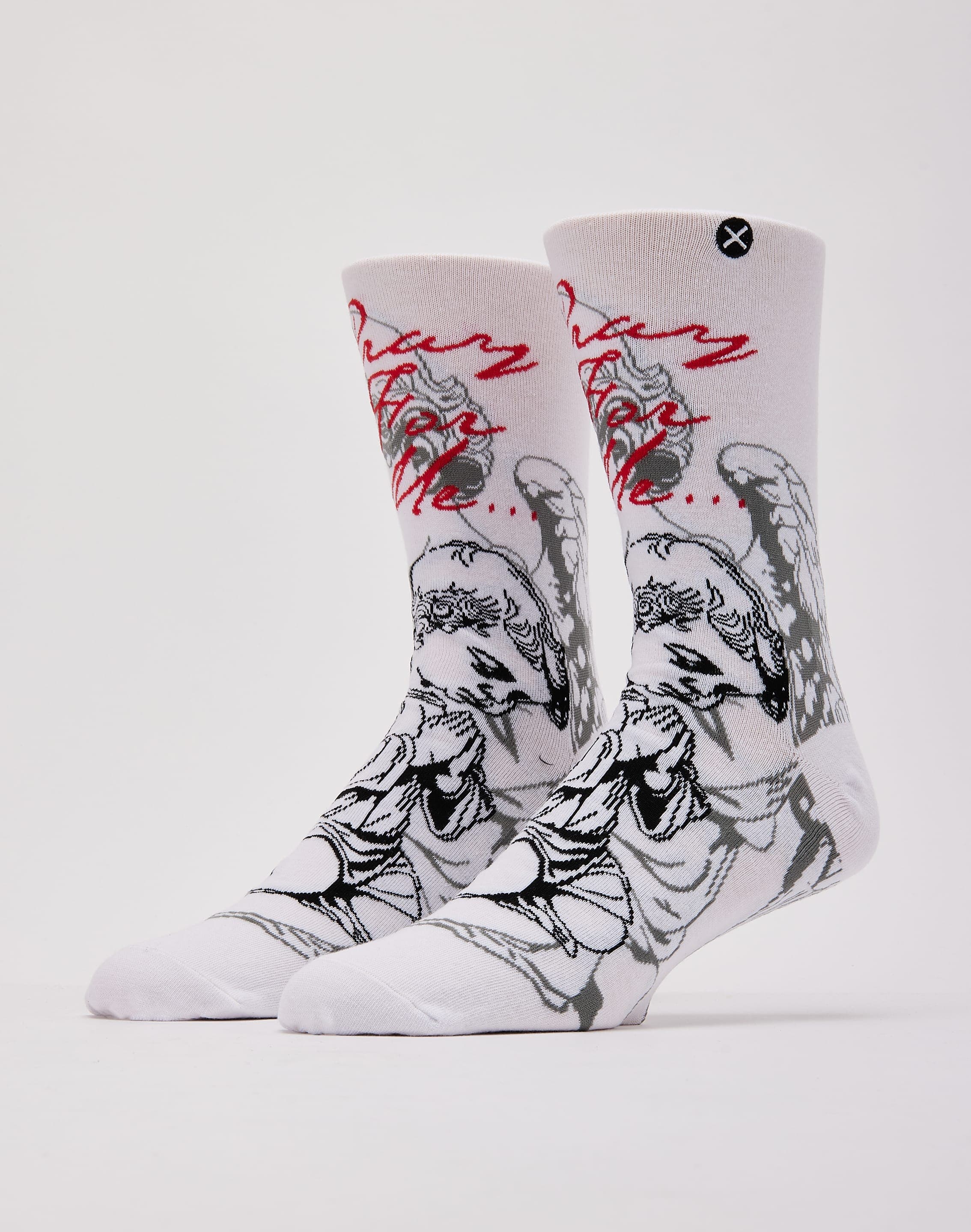 Photo of Odd Sox Pray For Me Crew Socks