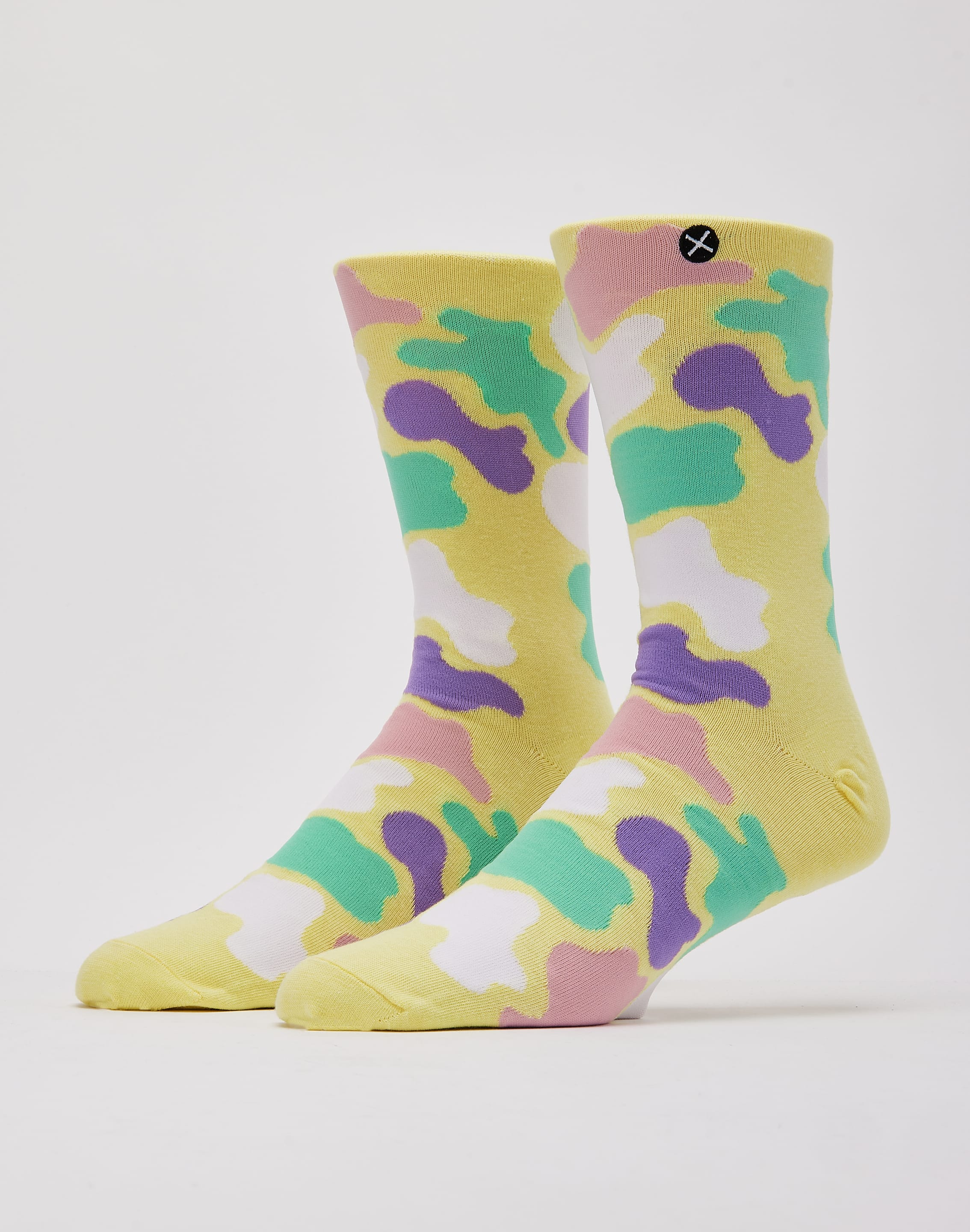 Photo of Odd Sox Easter Puddle Camo Crew Socks