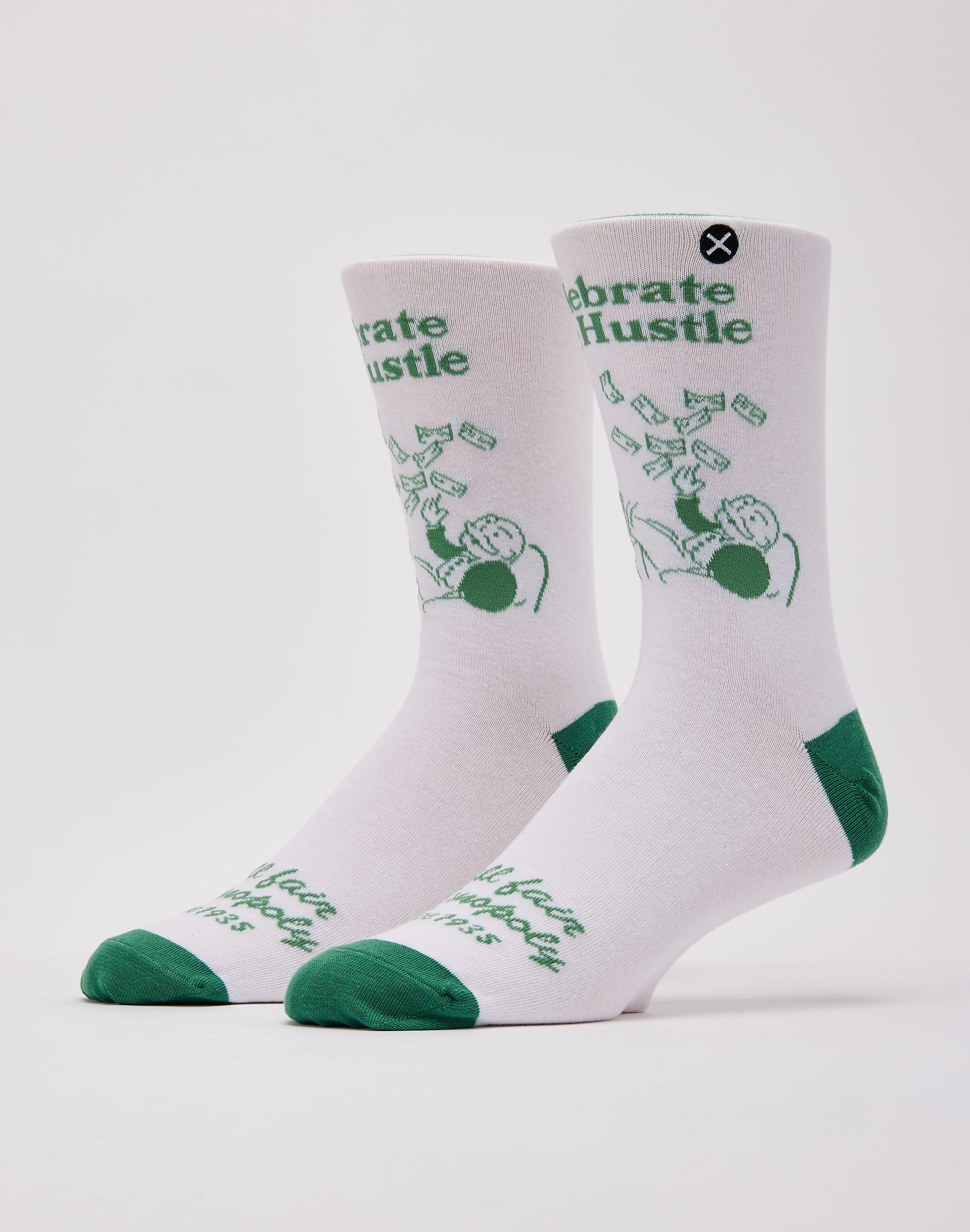Photo of Odd Sox Monopoly Celebrate The Hustle Crew Socks