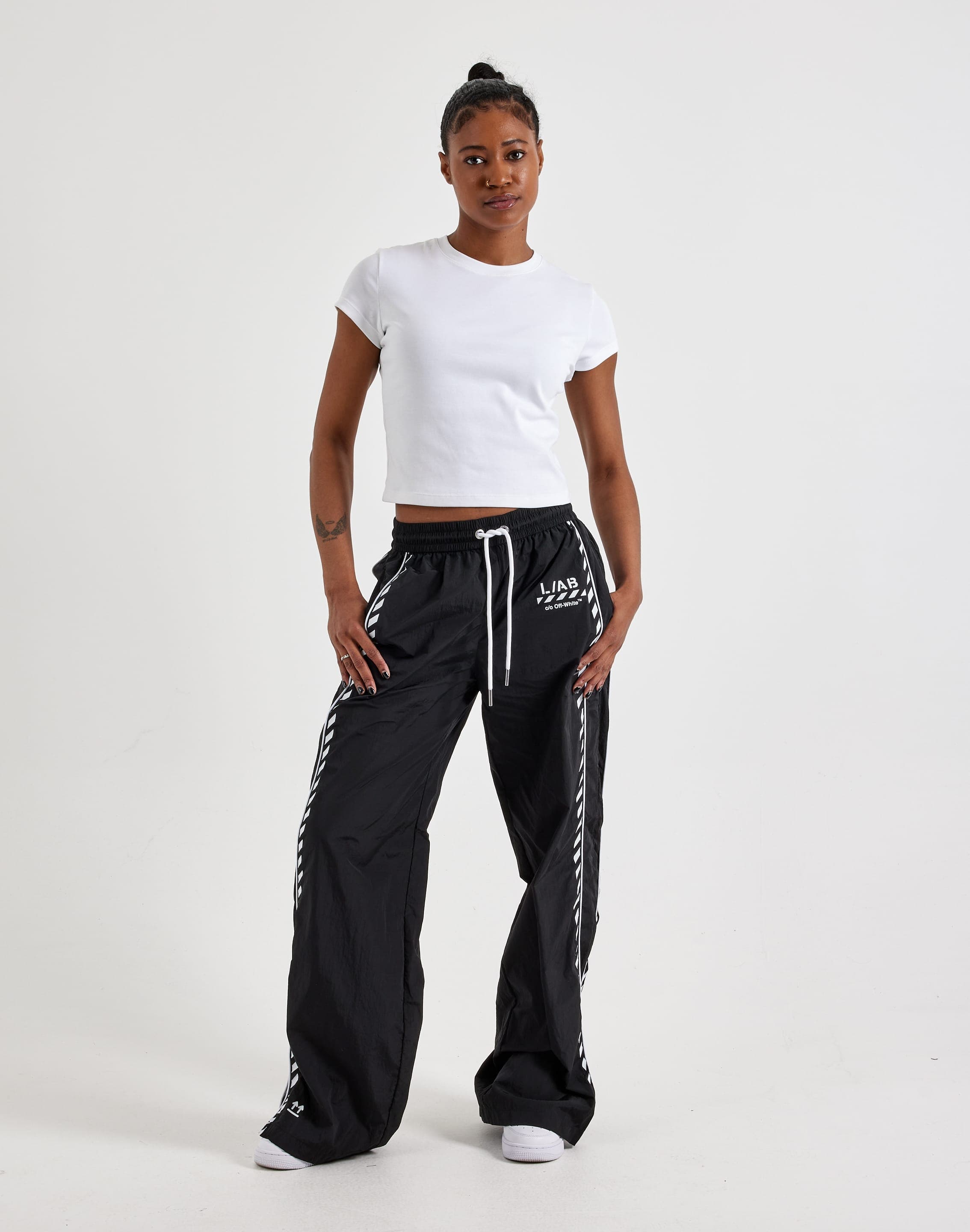 Photo of Off-White L/AB Nylon Track Pants