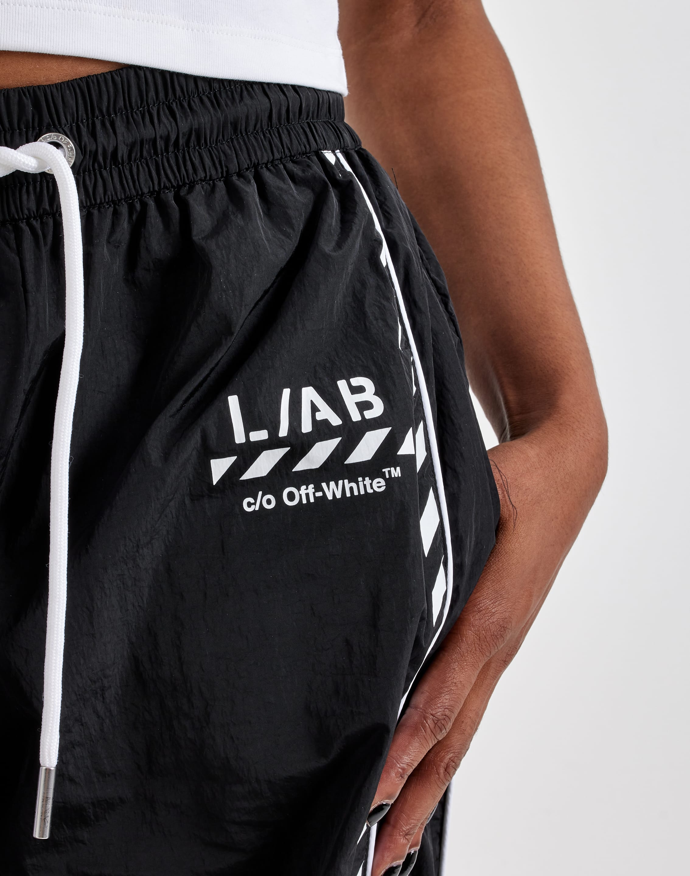 Photo of Off-White L/AB Nylon Track Pants