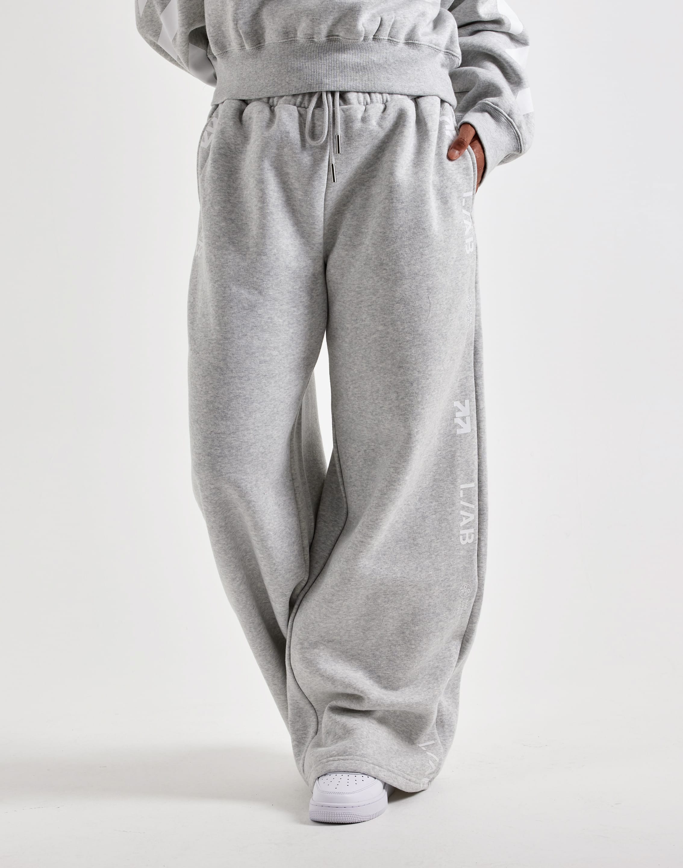 Photo of Off-White L/AB Wide-Leg Fleece Sweatpants
