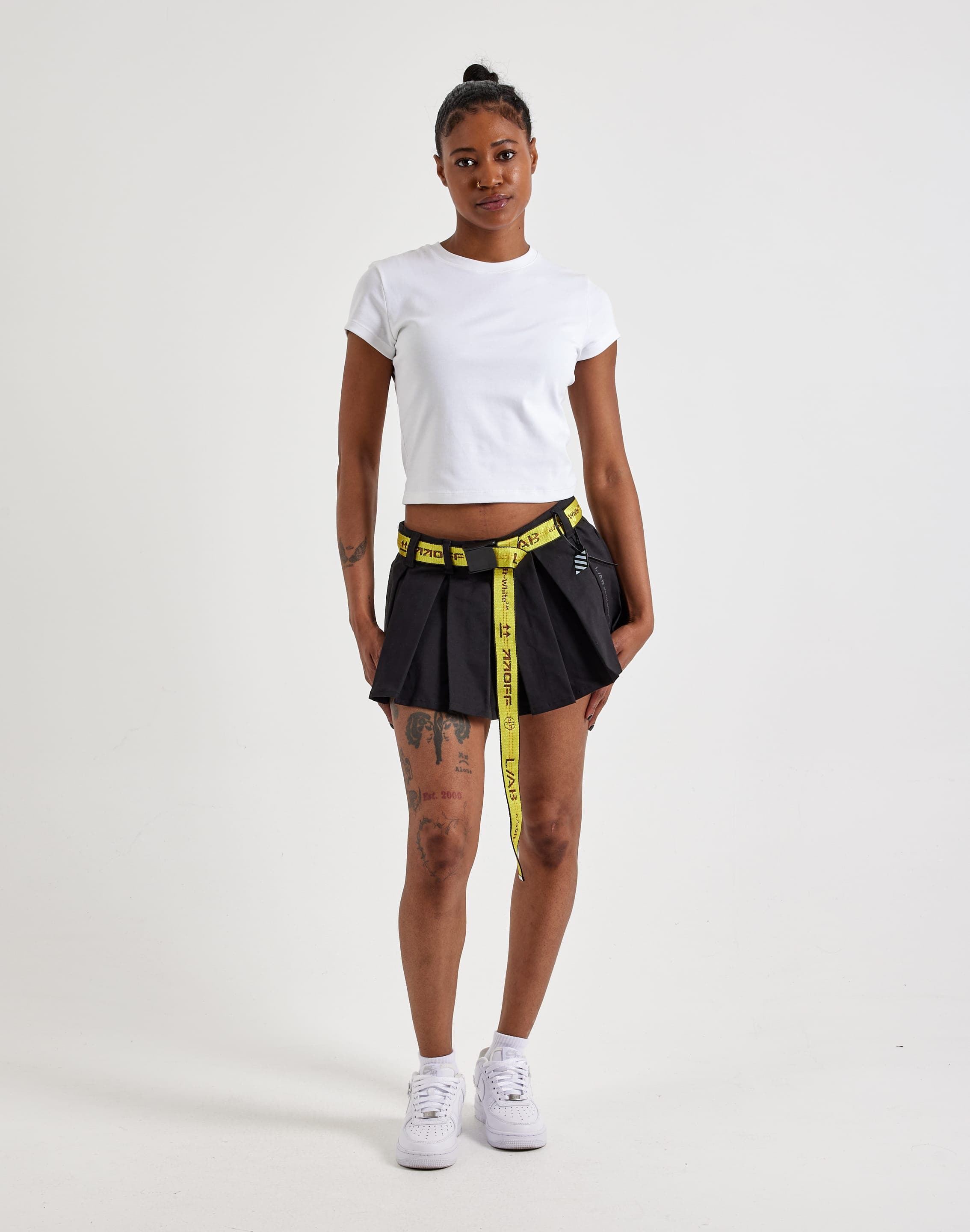 Photo of Off-White L/AB Belted Mini Skirt