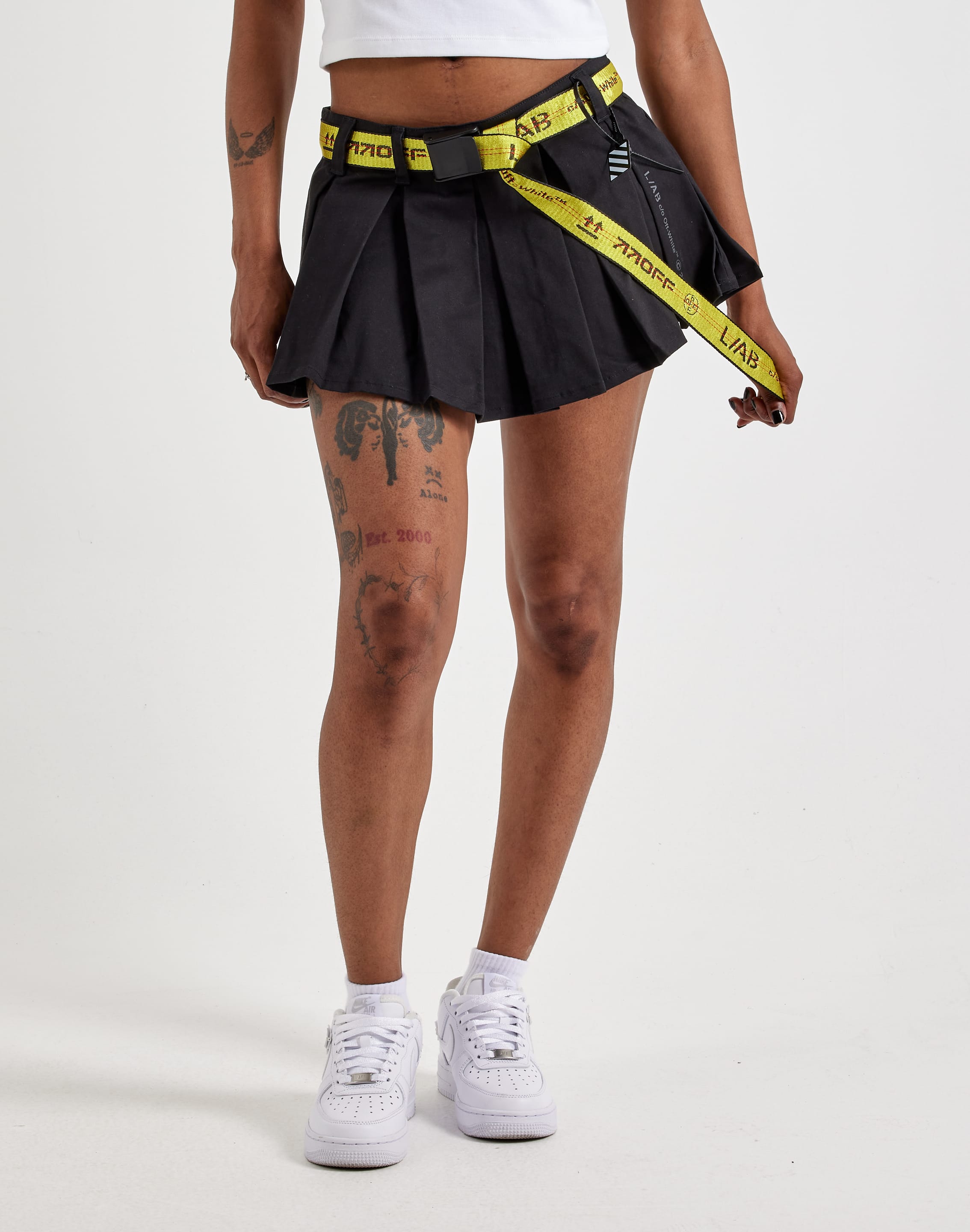Photo of Off-White L/AB Belted Mini Skirt