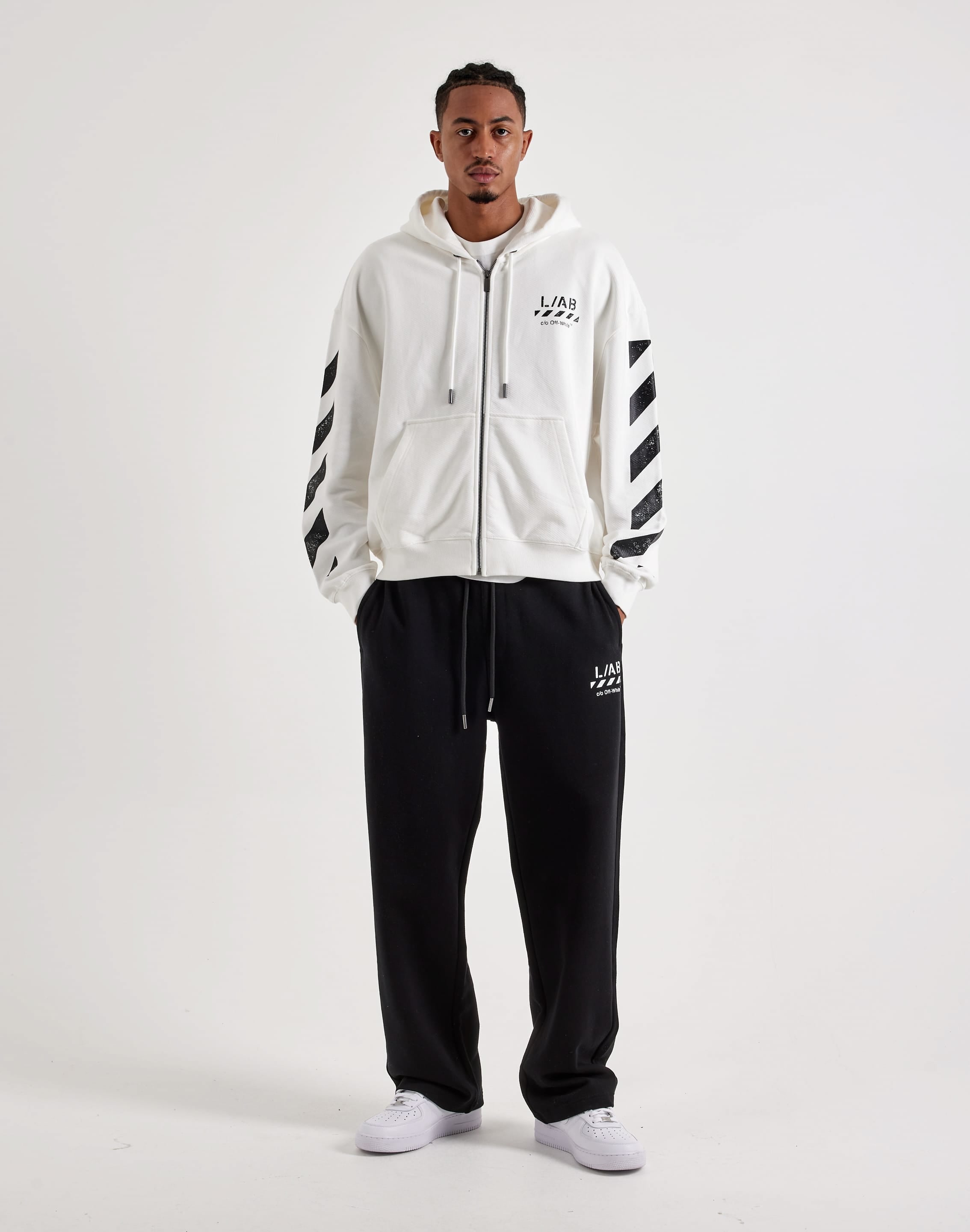 Photo of Off-White L/AB Diagonal Fleece Pants
