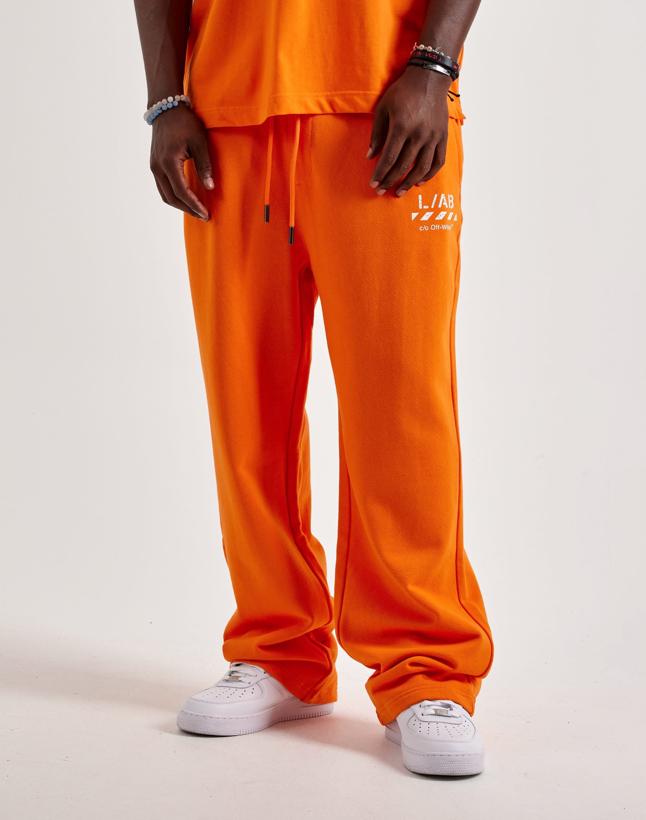 Photo of Off-White L/AB Diagonal Fleece Pants