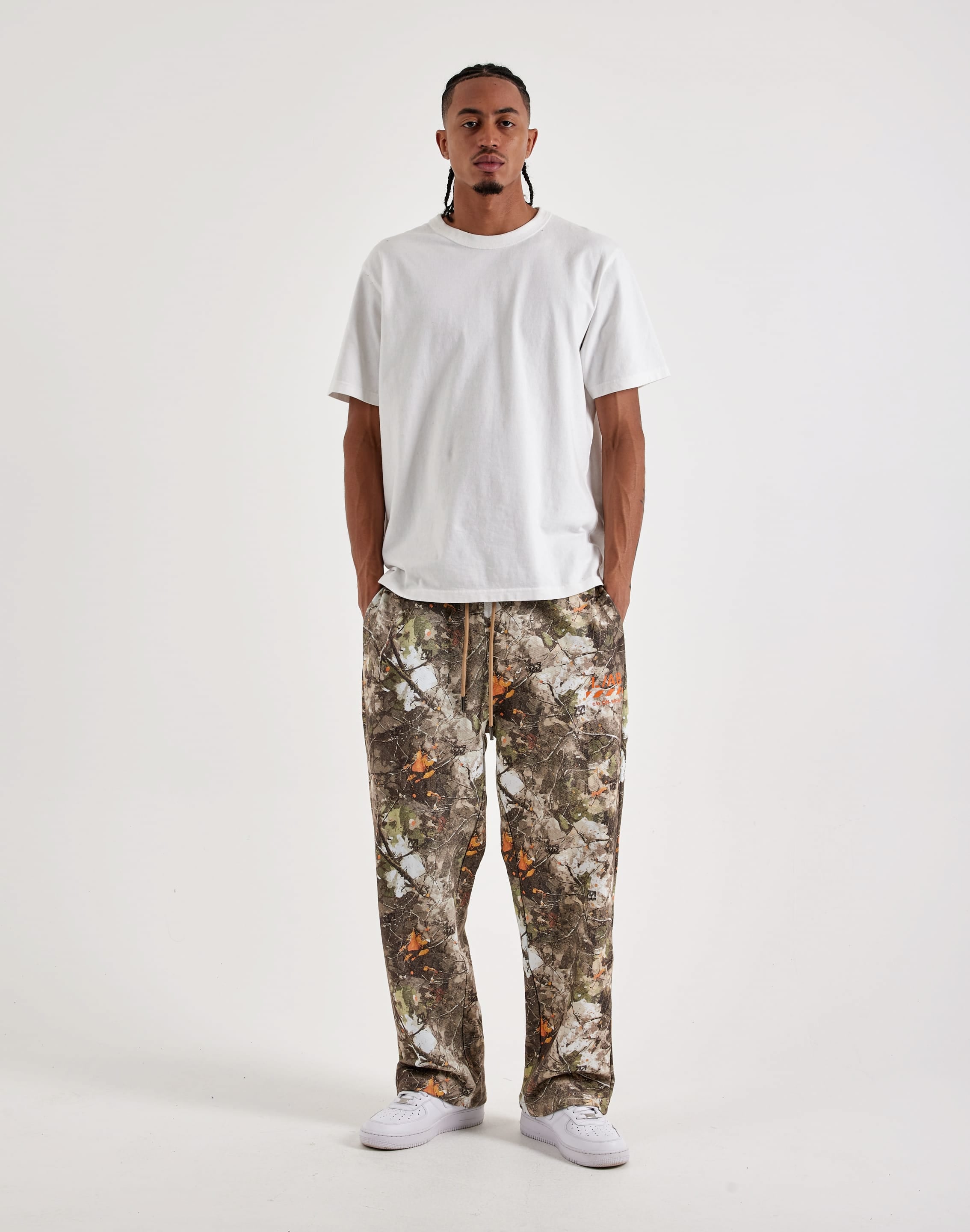 Photo of Off-White L/AB Camo Open-Hem Fleece Pants