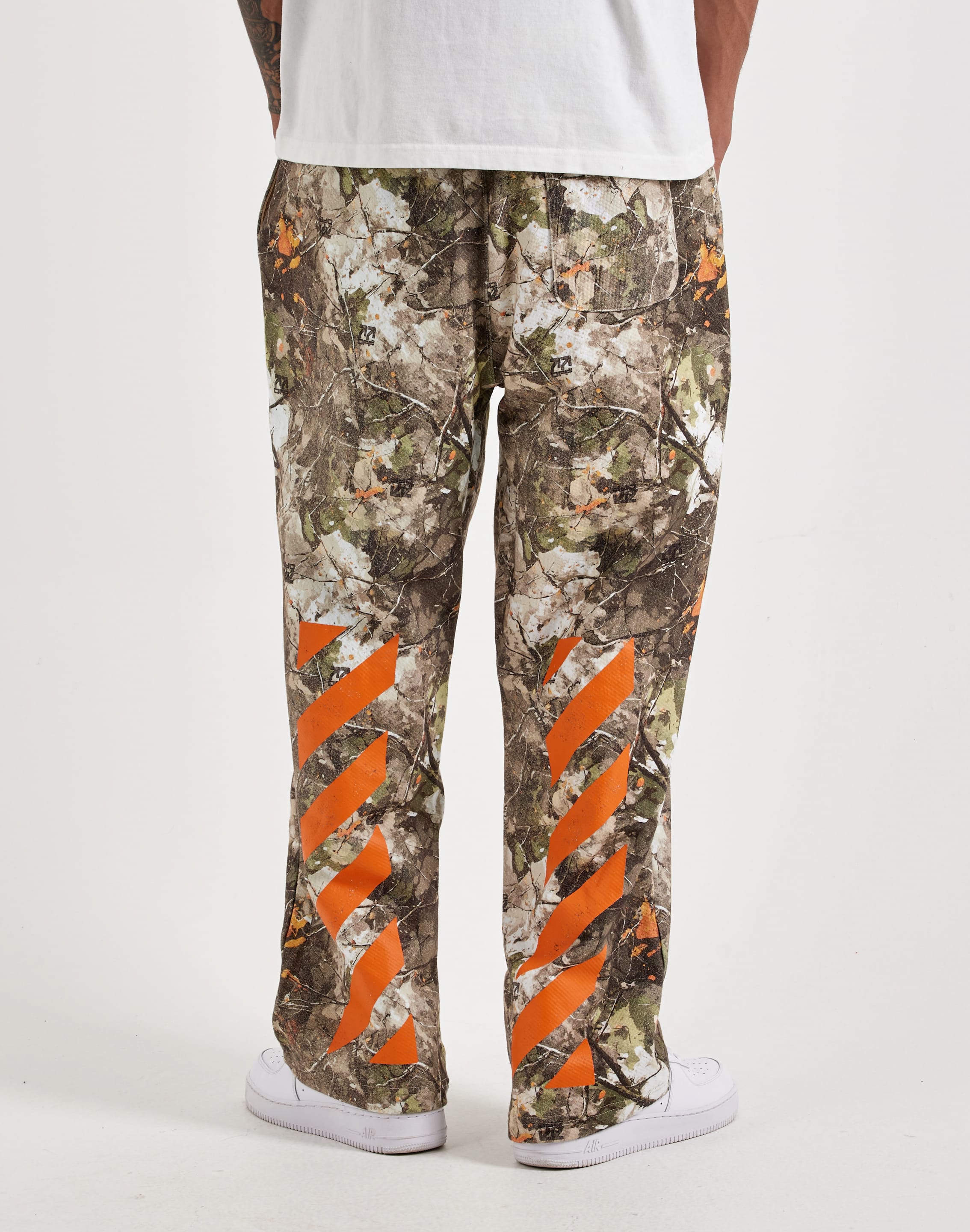 Photo of Off-White L/AB Camo Open-Hem Fleece Pants